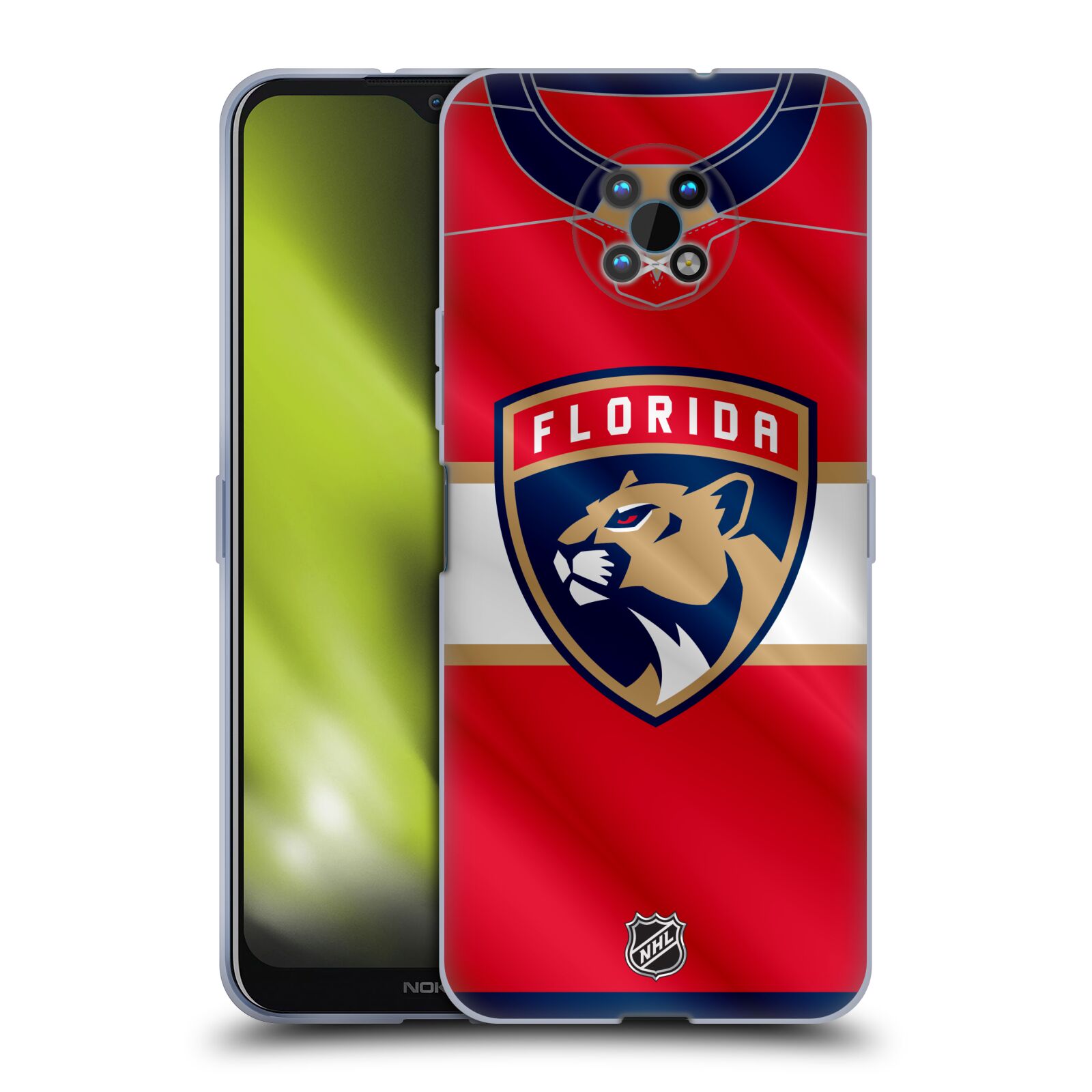 Silikonové pouzdro na mobil Nokia G50 5G - NHL - Dres Florida Panthers