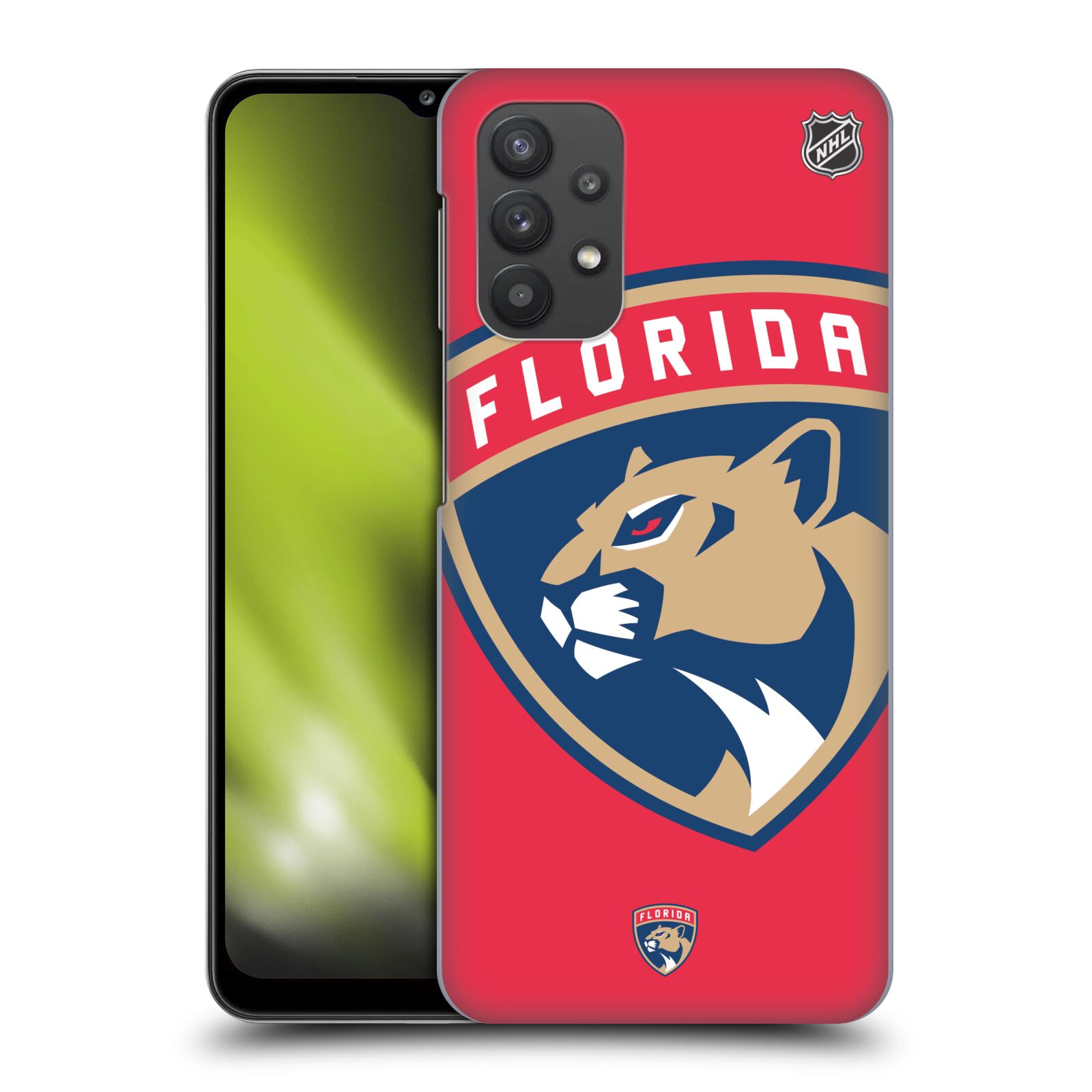 Plastové pouzdro na mobil Samsung Galaxy A32 5G - NHL - Velké logo Florida Panthers