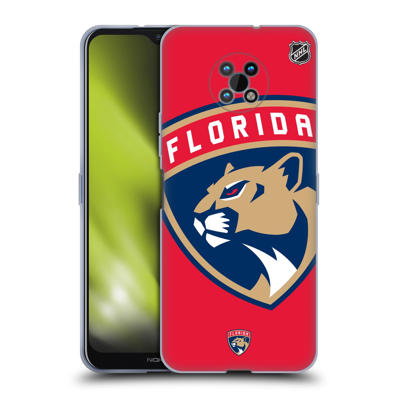 Silikonové pouzdro na mobil Nokia G50 5G - NHL - Velké logo Florida Panthers
