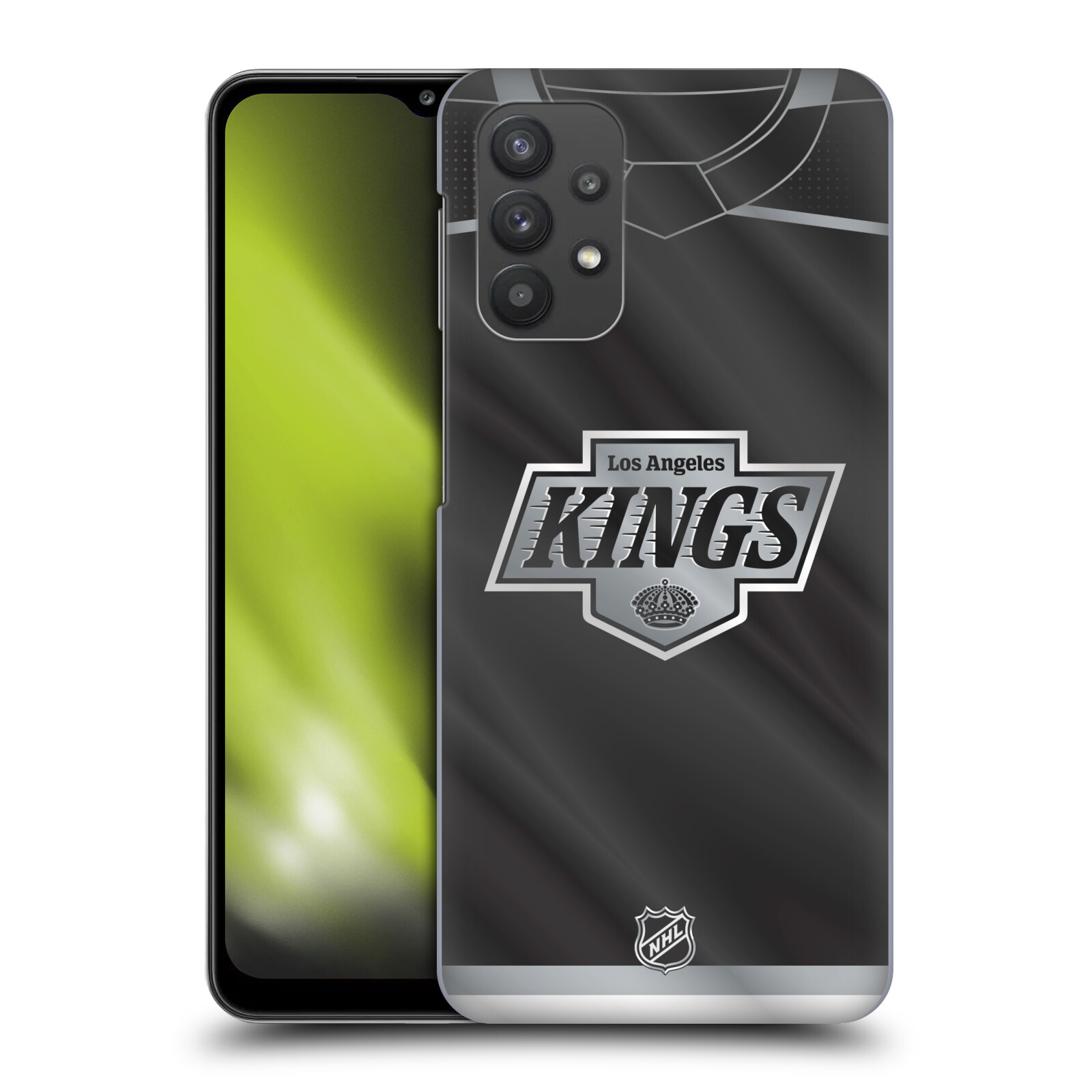 Plastové pouzdro na mobil Samsung Galaxy A32 5G - NHL - Dres Los Angeles Kings