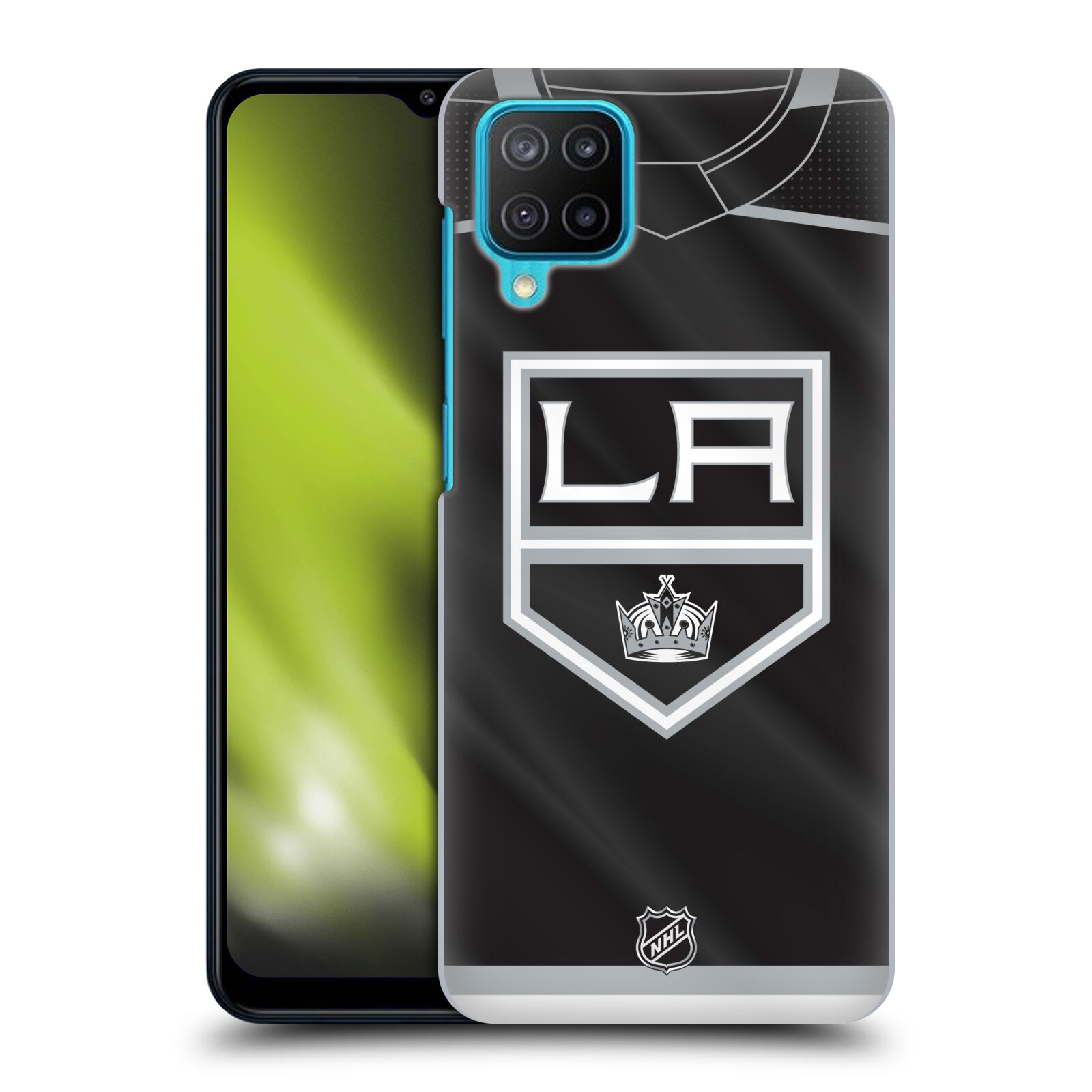 Plastové pouzdro na mobil Samsung Galaxy M12 - NHL - Dres Los Angeles Kings