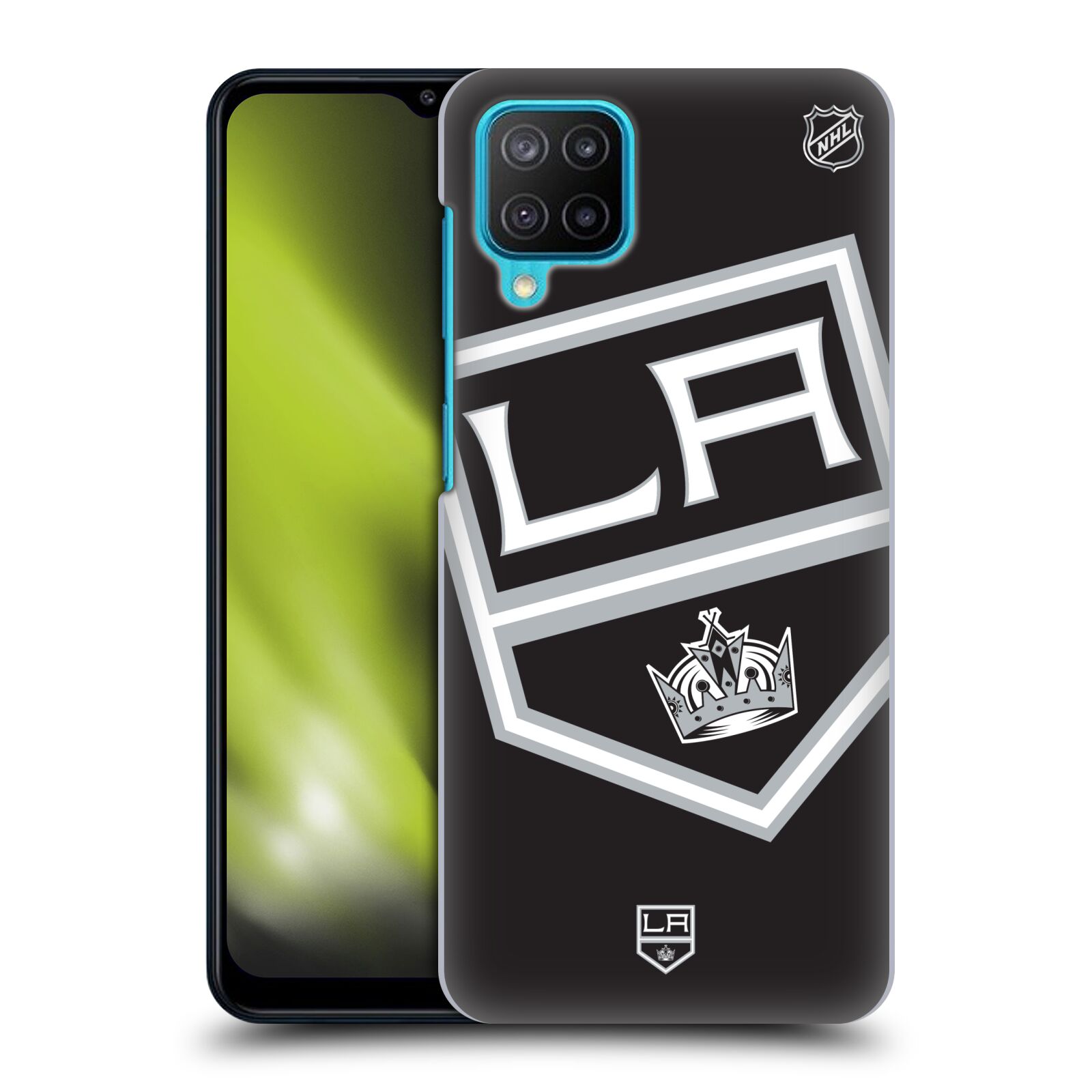 Plastové pouzdro na mobil Samsung Galaxy M12 - NHL - Velké logo Los Angeles Kings