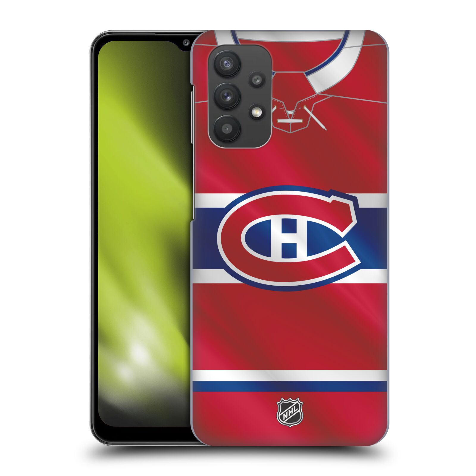 Plastové pouzdro na mobil Samsung Galaxy A32 5G - NHL - Dres Montreal Canadiens