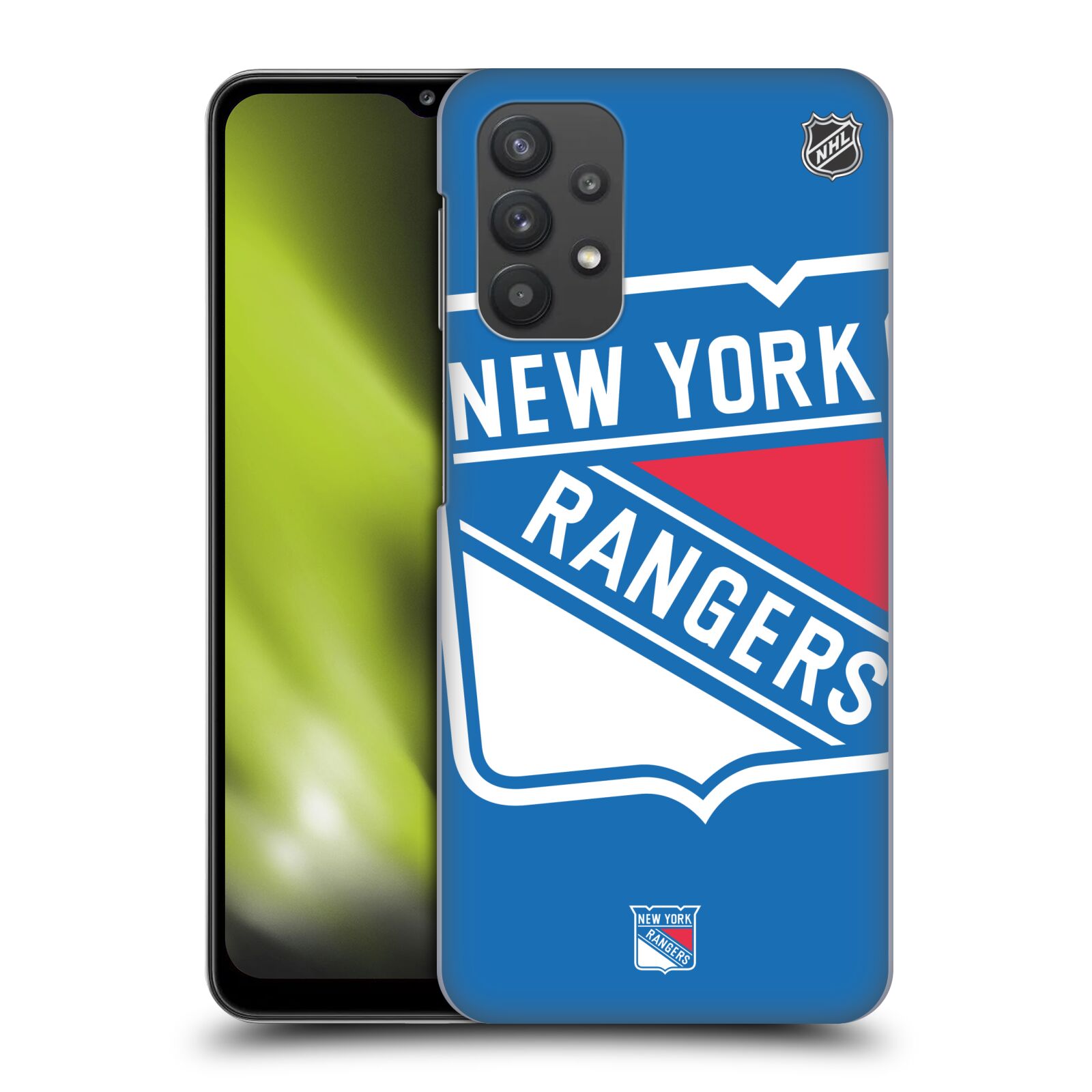 Plastové pouzdro na mobil Samsung Galaxy A32 5G - NHL - Velké logo New York Rangers