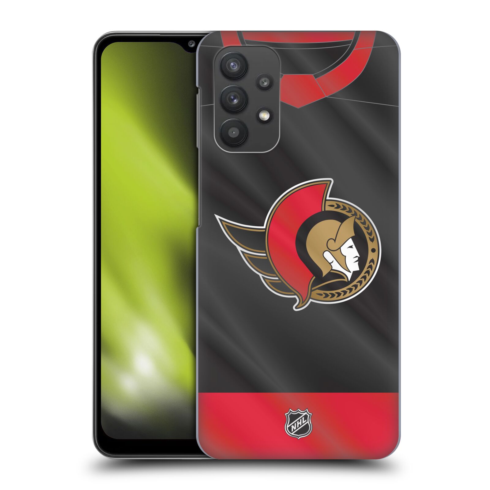 Plastové pouzdro na mobil Samsung Galaxy A32 5G - NHL - Dres Ottawa Senators