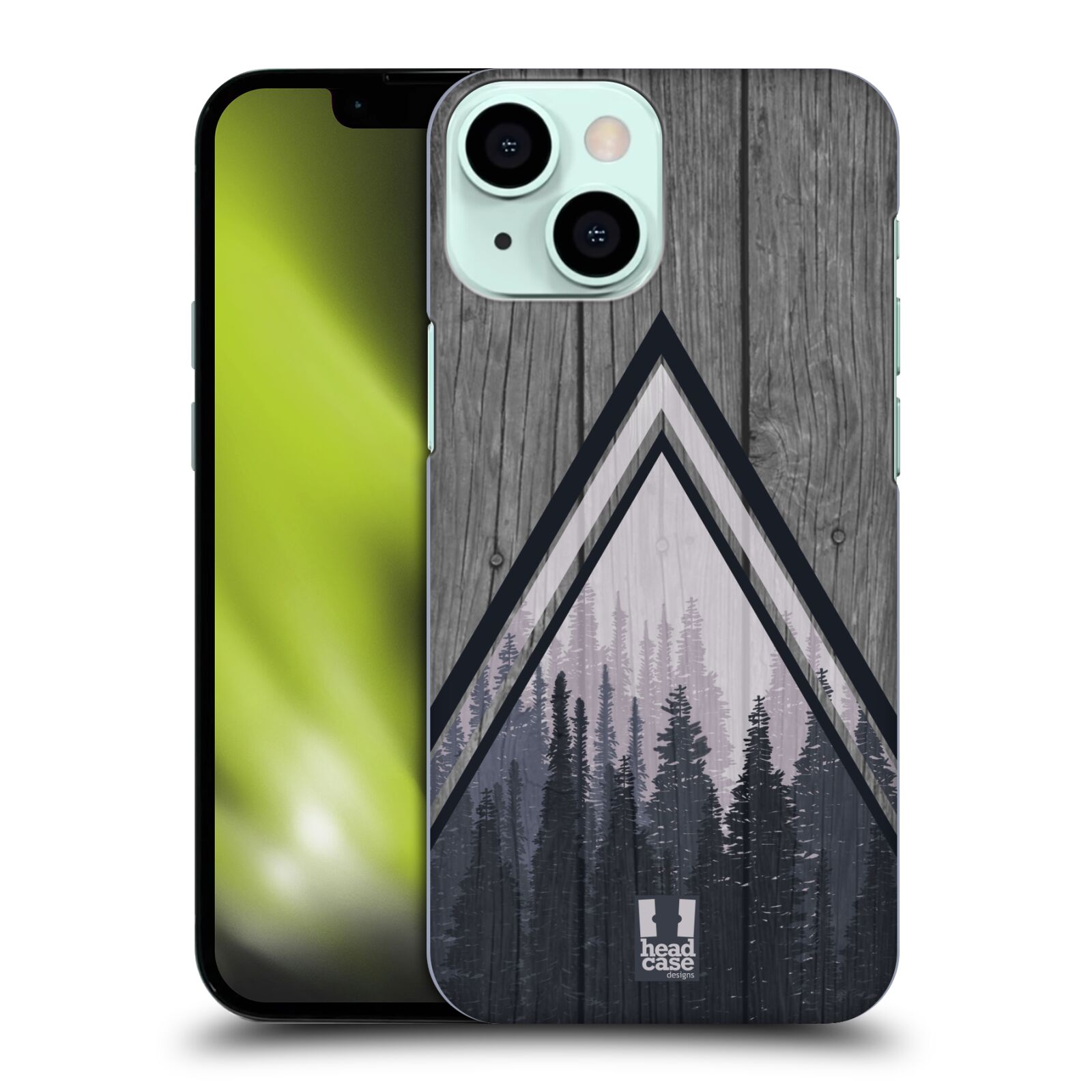 Plastové pouzdro na mobil Apple iPhone 13 Mini - Head Case - Dřevo a temný les (Plastový kryt, pouzdro, obal na mobilní telefon Apple iPhone 13 Mini s motivem Dřevo a temný les)