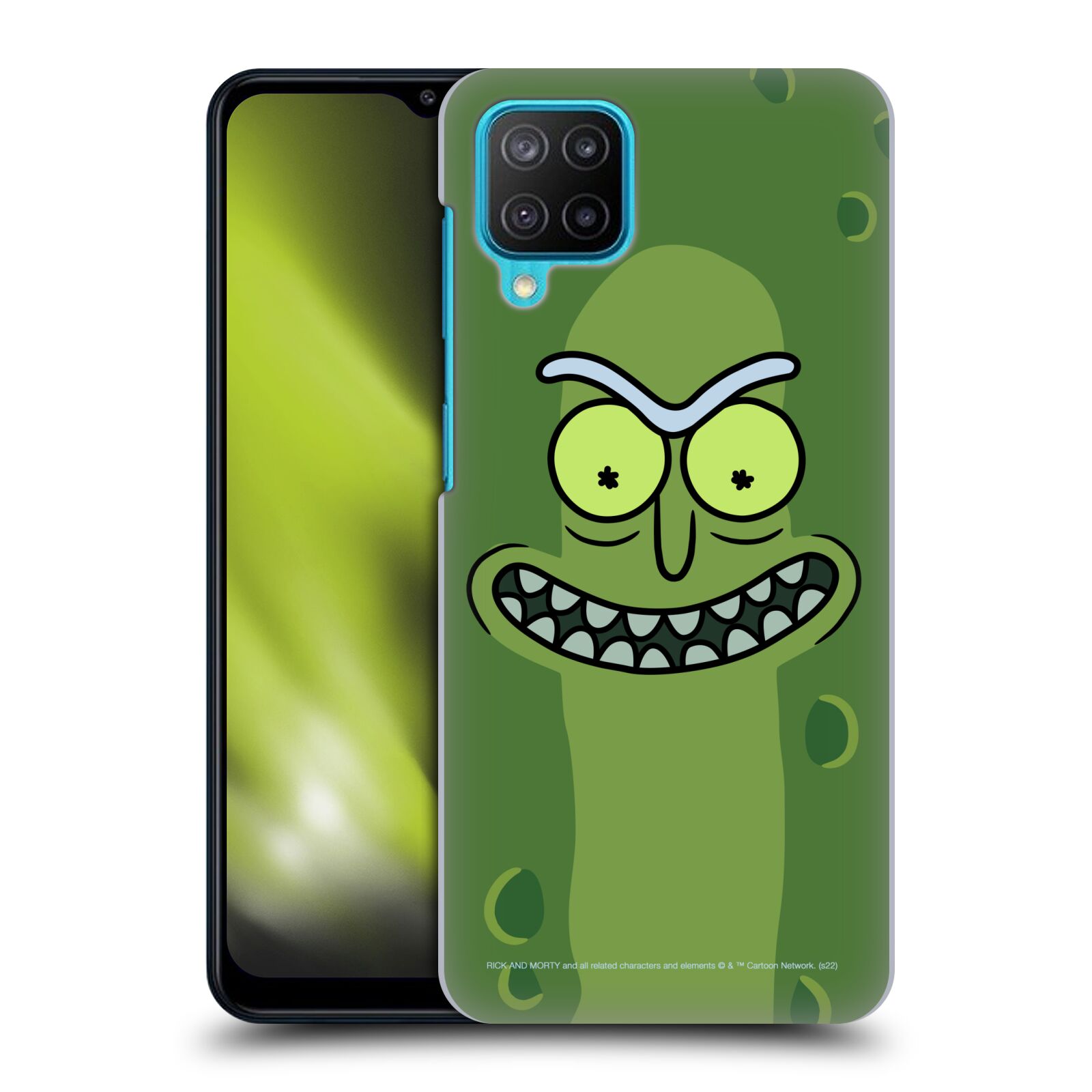 Plastové pouzdro na mobil Samsung Galaxy M12 - Rick And Morty - Pickle Rick