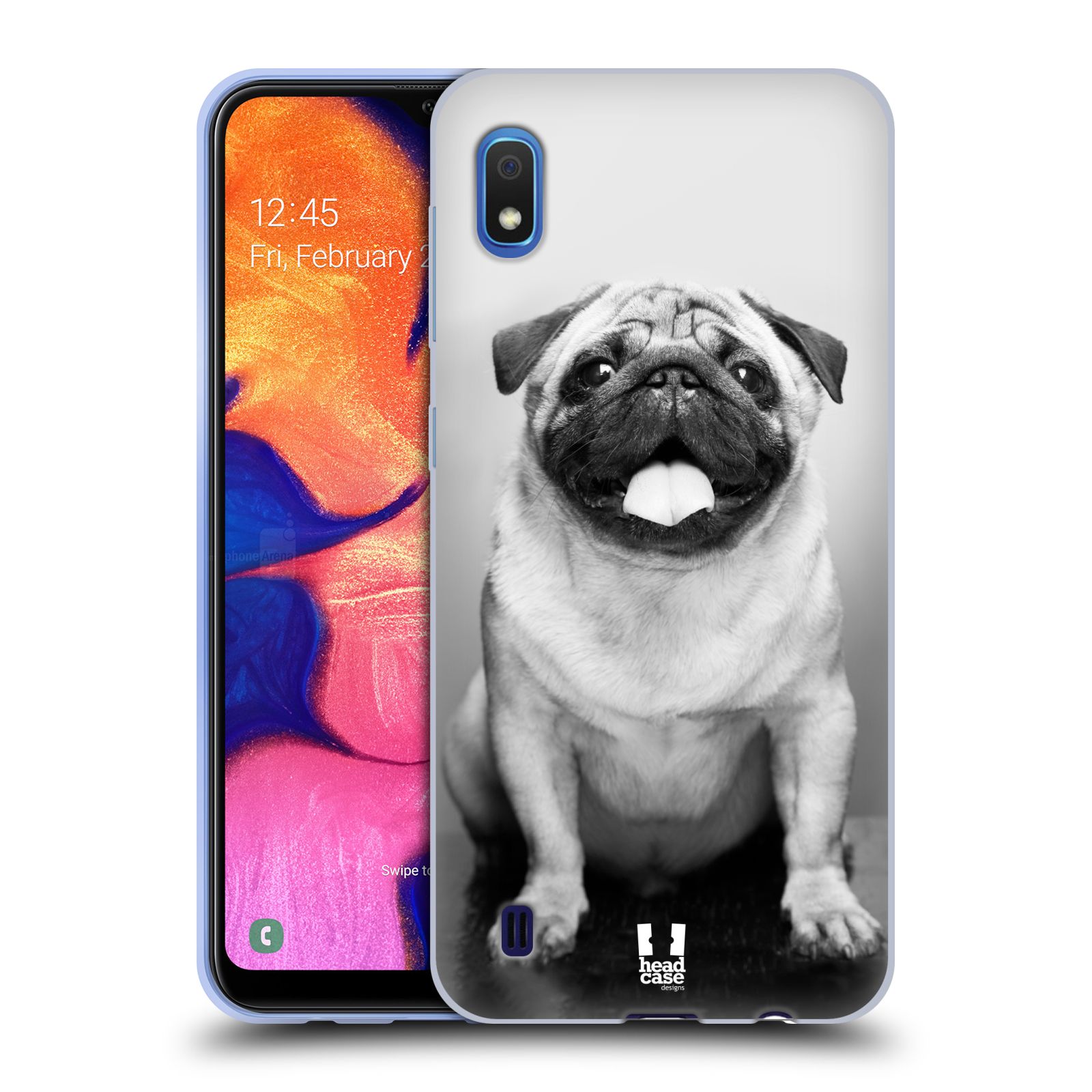 Silikonové pouzdro na mobil Samsung Galaxy A10 - Head Case - MOPSÍK