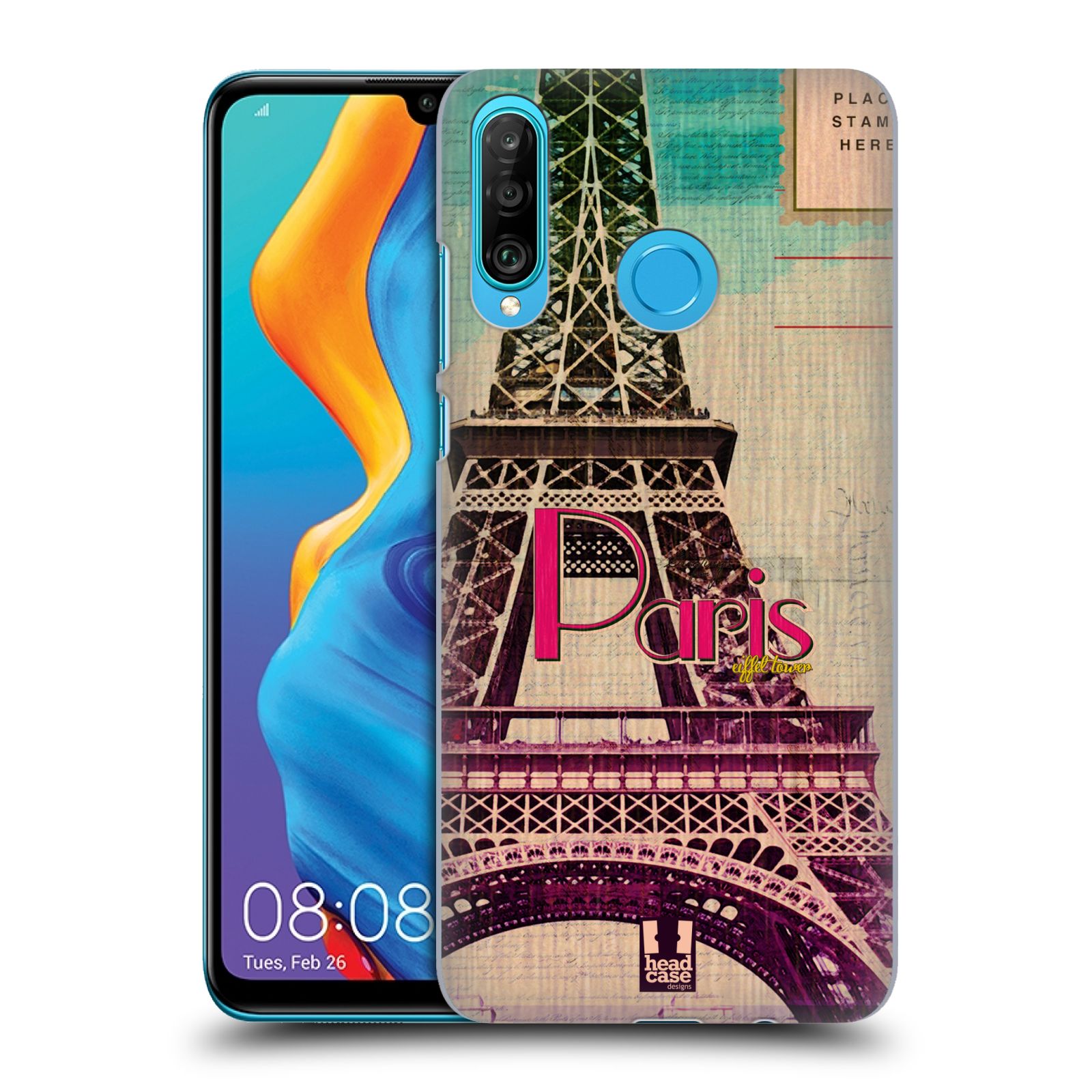 Plastové pouzdro na mobil Huawei P30 Lite - Head Case - PARIS VINTAGE (Plastový kryt, pouzdro, obal na mobilní telefon Huawei P30 Lite Dual Sim (MAR-L01A, MAR-L21A, MAR-LX1A) s motivem PARIS VINTAGE)