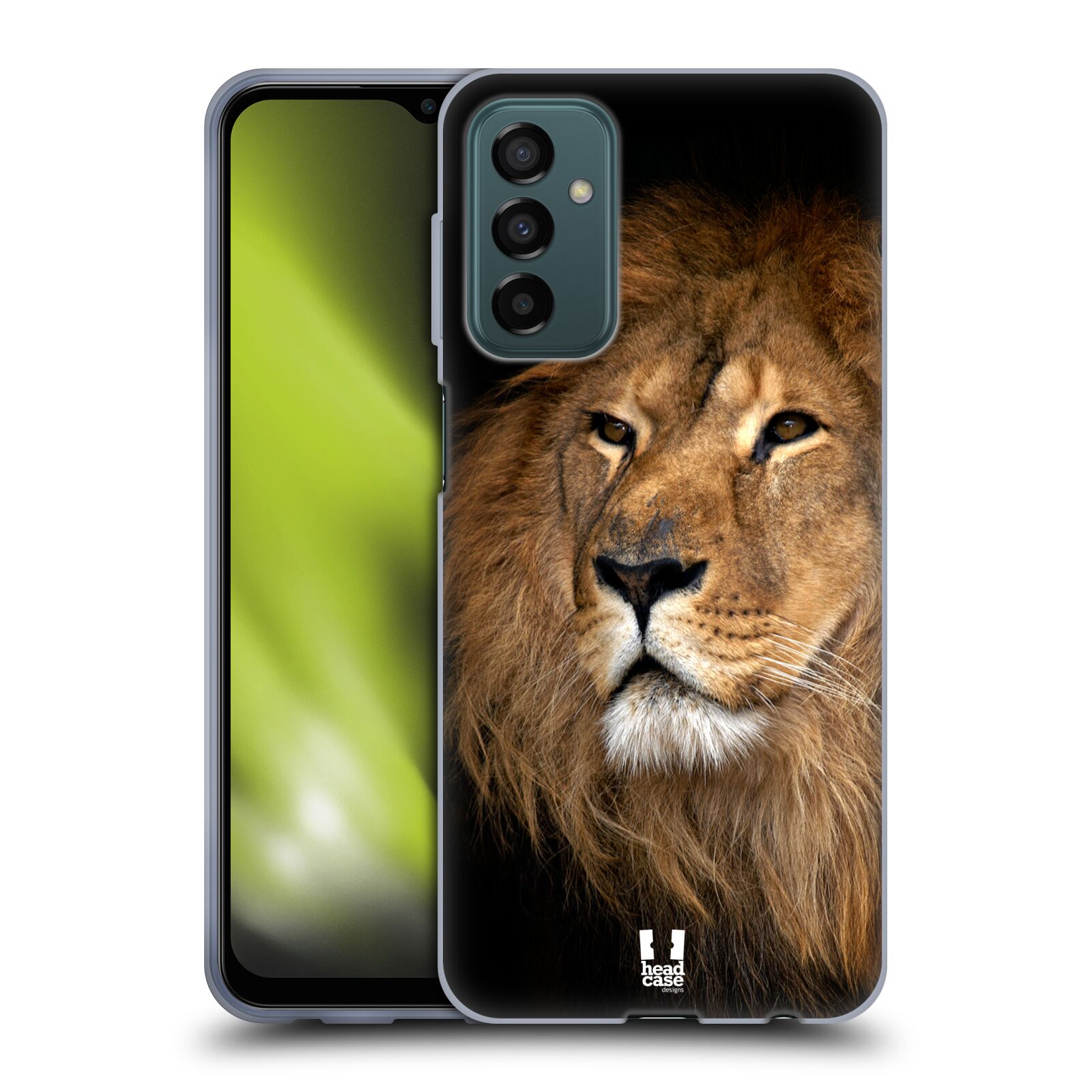 Silikonové pouzdro na mobil Samsung Galaxy M23 5G - Head Case - DIVOČINA – LEV