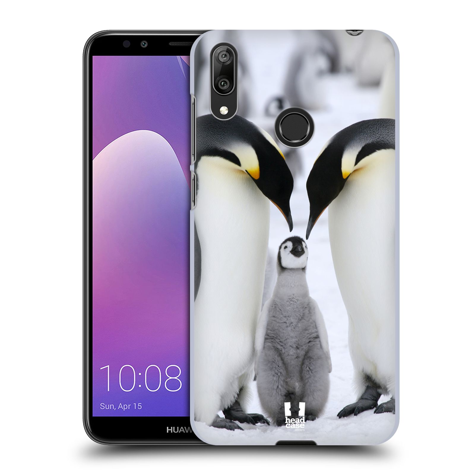 Plastové pouzdro na mobil Huawei Y7 (2019) - Head Case - DIVOČINA – TUČŇÁCI (Plastový kryt, pouzdro, obal na mobilní telefon Huawei Y7 2019 s motivem DIVOČINA – TUČŇÁCI)