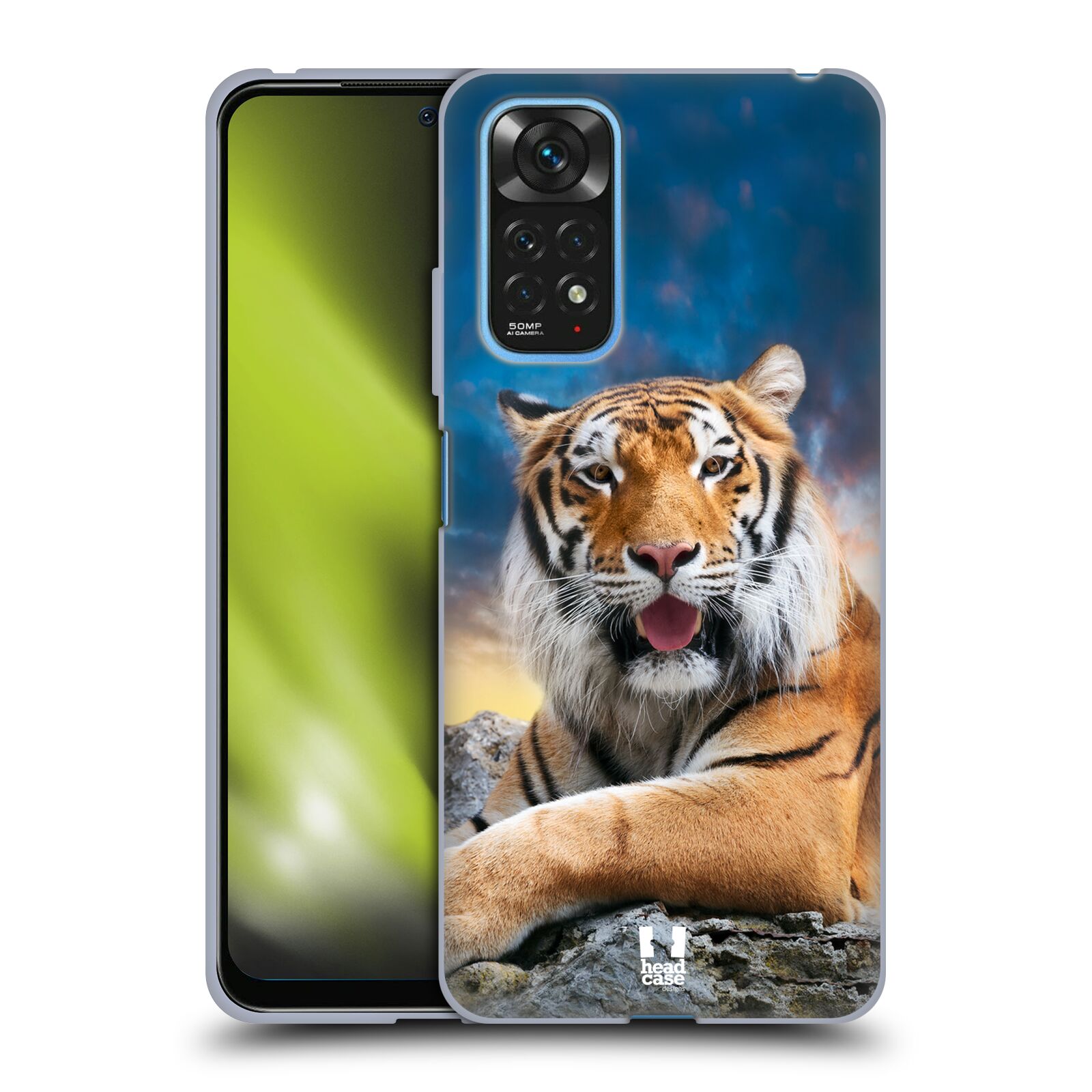 Silikonové pouzdro na mobil Xiaomi Redmi Note 11 / 11S - Head Case - DIVOČINA – TYGR
