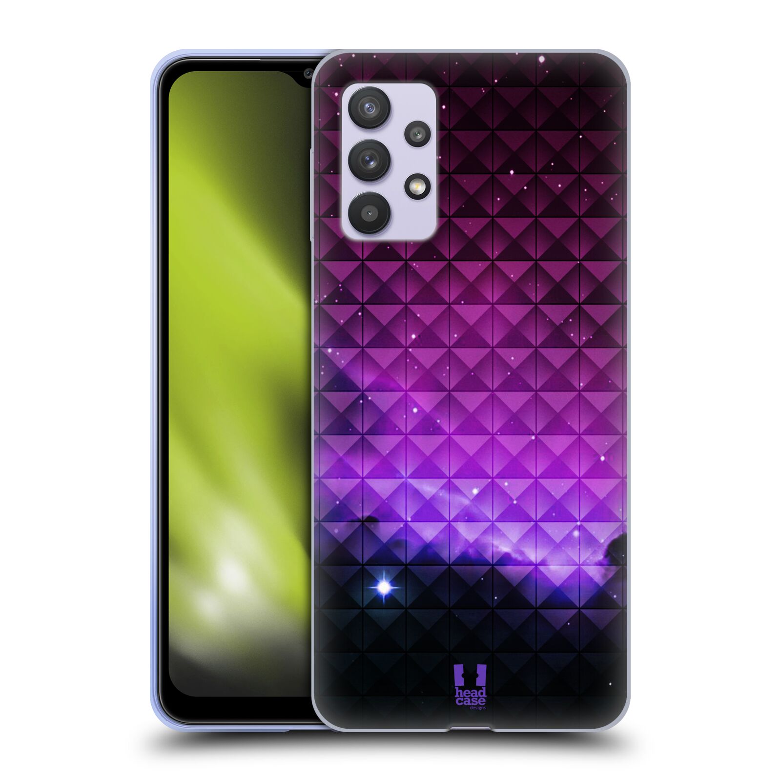 Silikonové pouzdro na mobil Samsung Galaxy A32 5G - Head Case - PURPLE HAZE