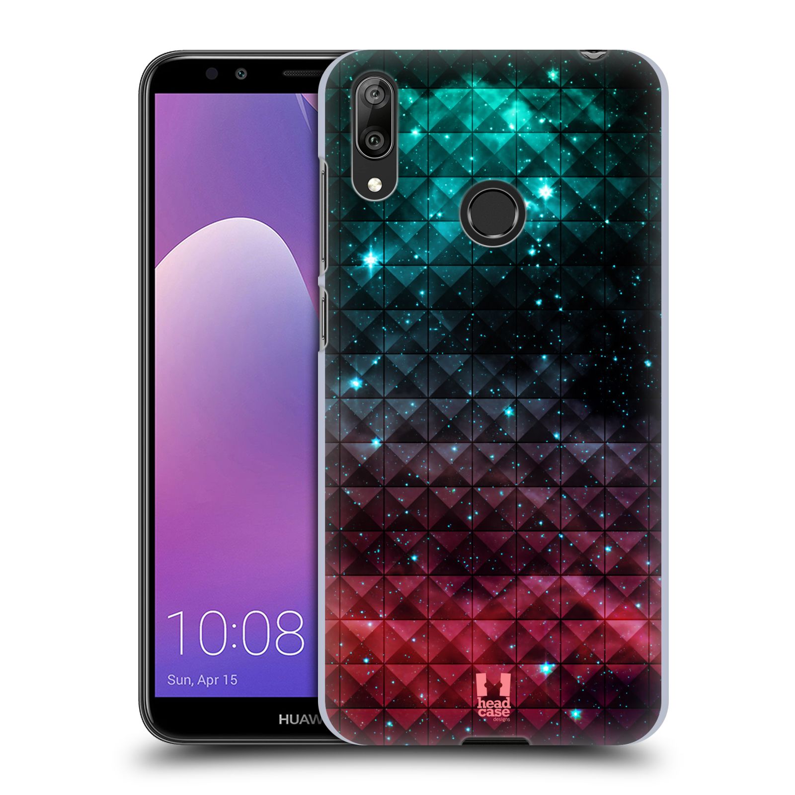 Plastové pouzdro na mobil Huawei Y7 (2019) - Head Case - OMBRE SPARKLE (Plastový kryt, pouzdro, obal na mobilní telefon Huawei Y7 2019 s motivem OMBRE SPARKLE)