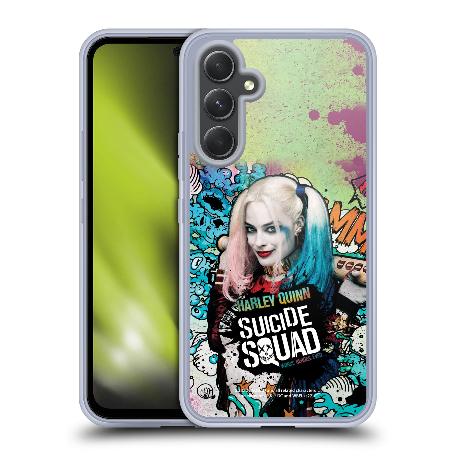 Silikonové pouzdro na mobil Samsung Galaxy A54 5G - Suicide Squad - Harley Quinn - AKCE (Silikonový kryt, obal, pouzdro na mobilní telefon Samsung Galaxy A54 5G s licencovaným motivem Suicide Squad - Harley Quinn)