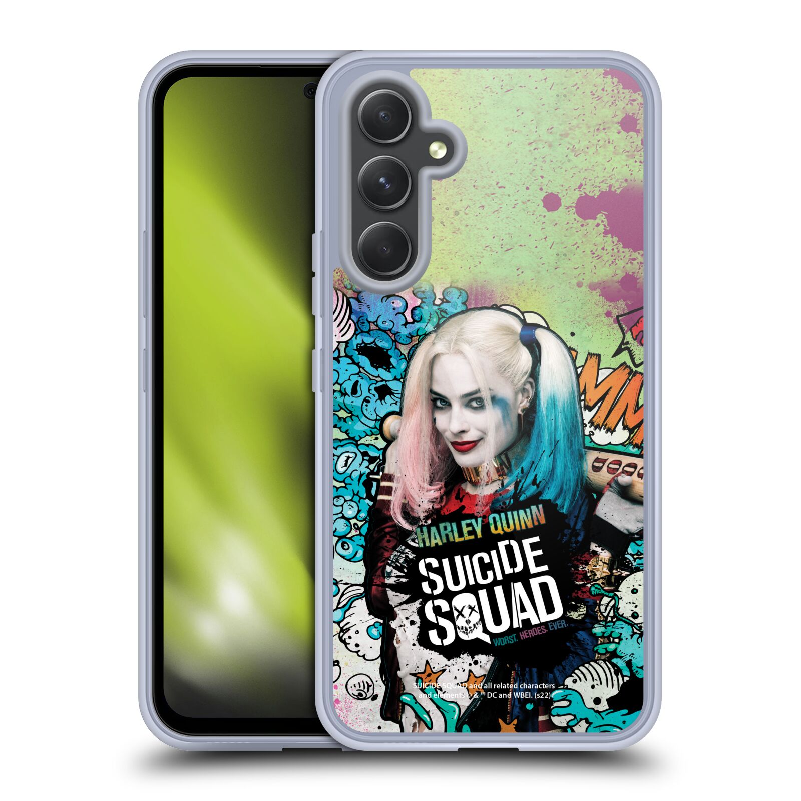 Silikonové pouzdro na mobil Samsung Galaxy A54 5G - Suicide Squad - Harley Quinn - VÝPRODEJ