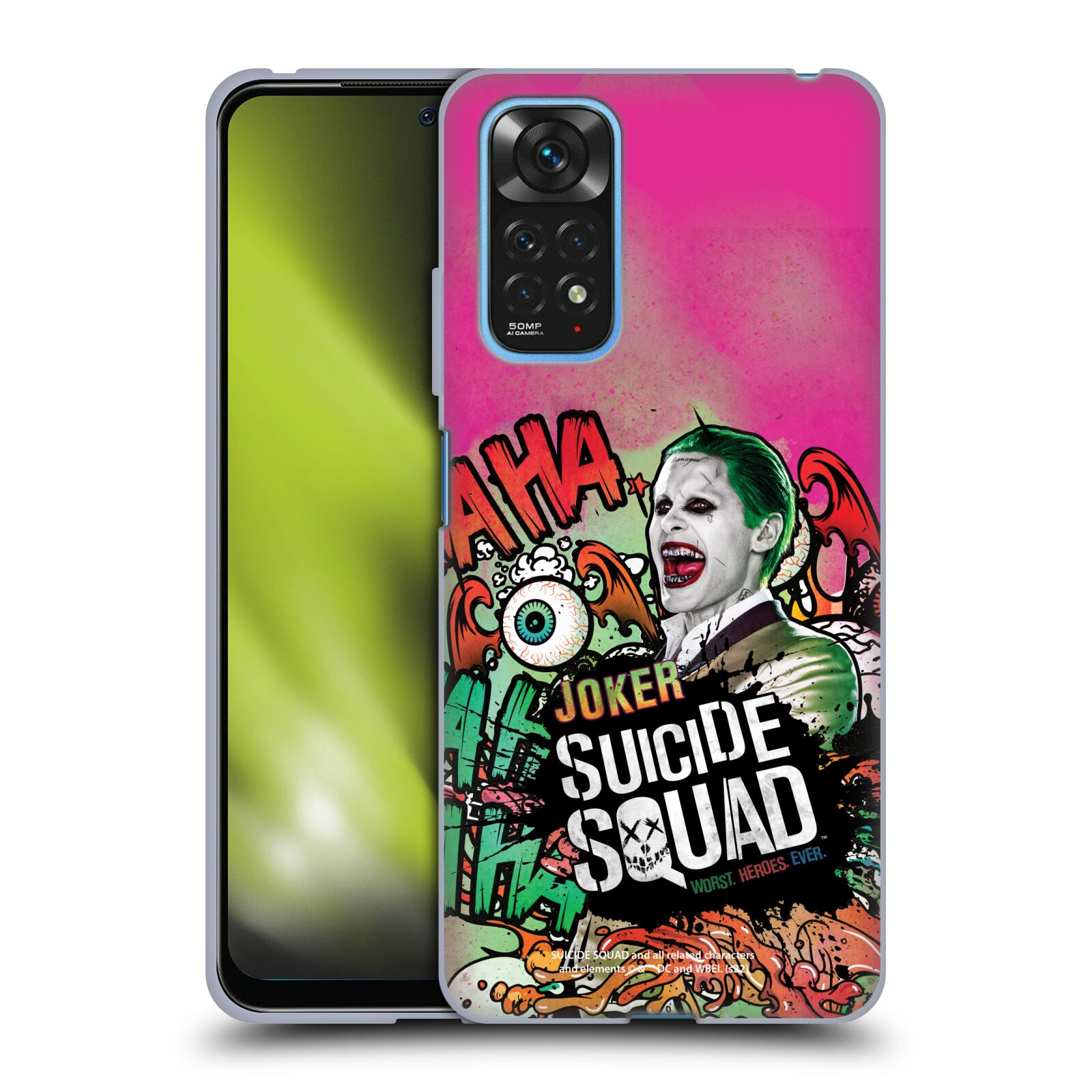 Silikonové pouzdro na mobil Xiaomi Redmi Note 11 / 11S - Suicide Squad - Joker