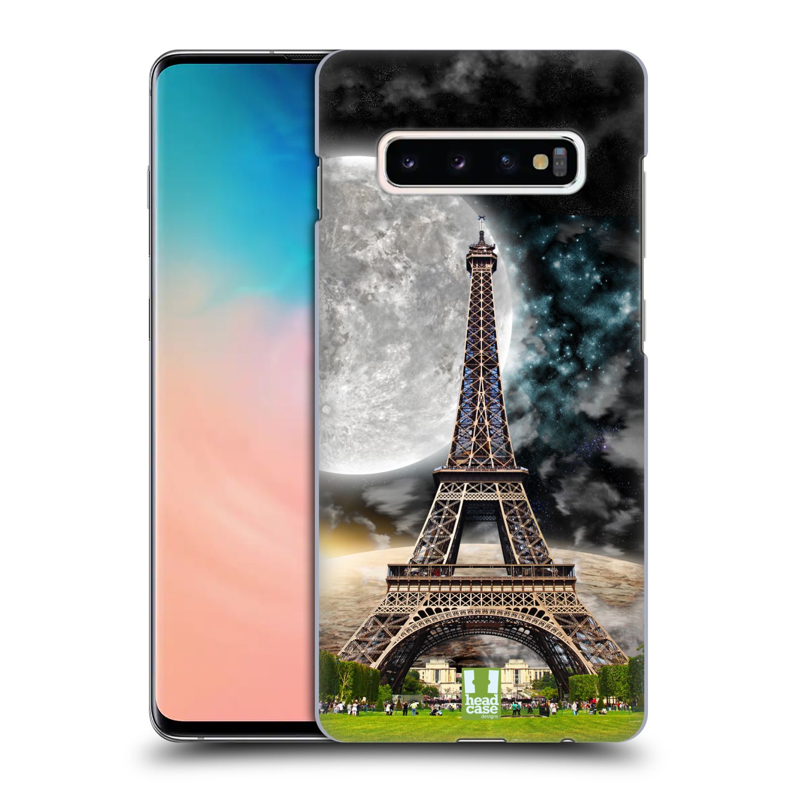 Plastové pouzdro na mobil Samsung Galaxy S10 Plus - Head Case - Měsíční aifelovka
