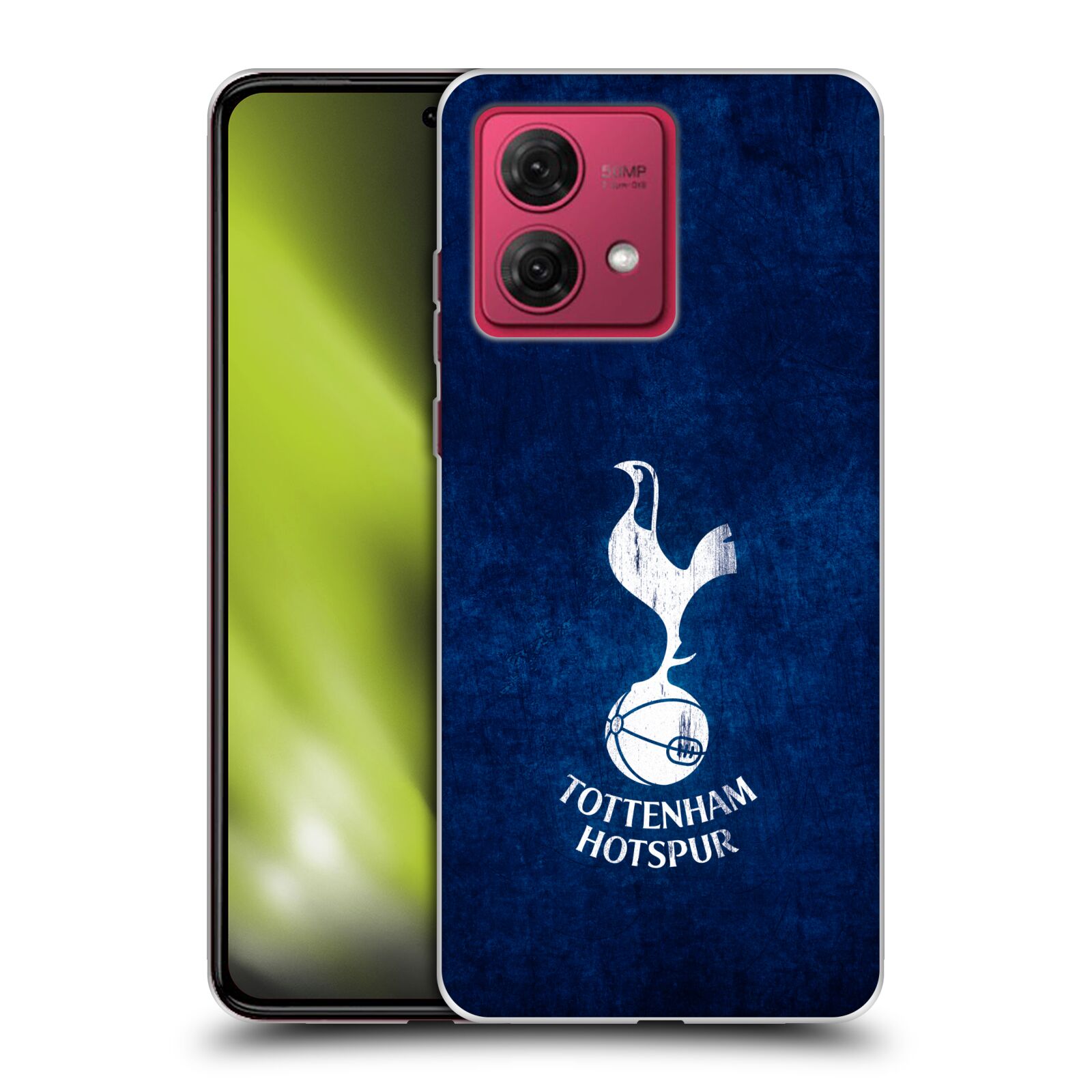 Silikonové pouzdro na mobil Motorola Moto G84 5G - Tottenham Hotspur F.C. (Silikonový kryt, obal, pouzdro na mobilní telefon Motorola Moto G84 5G s licencovaným motivem Tottenham Hotspur F.C.)