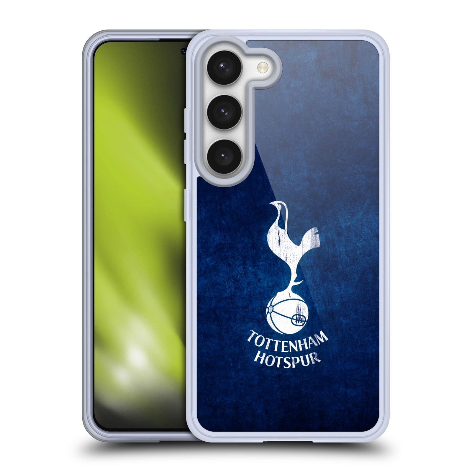 Silikonové pouzdro na mobil Samsung Galaxy S23 - Tottenham Hotspur F.C. (Silikonový kryt, obal, pouzdro na mobilní telefon Samsung Galaxy S23 s licencovaným motivem Tottenham Hotspur F.C.)