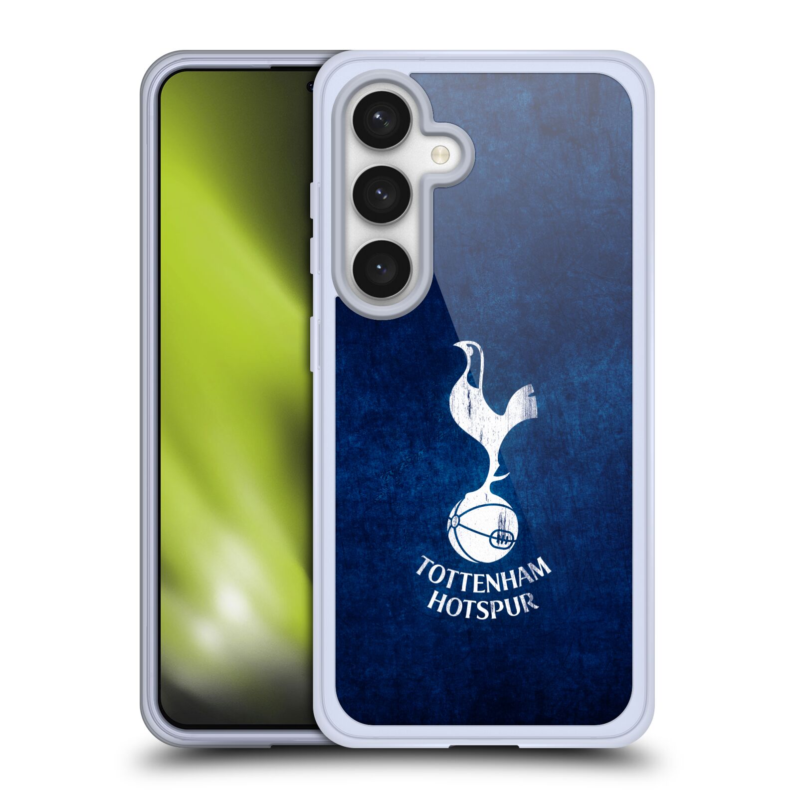 Silikonové lesklé pouzdro na mobil Samsung Galaxy S24 - Tottenham Hotspur F.C. (Silikonový kryt, obal, pouzdro na mobilní telefon Samsung Galaxy S24 s licencovaným motivem Tottenham Hotspur F.C.)