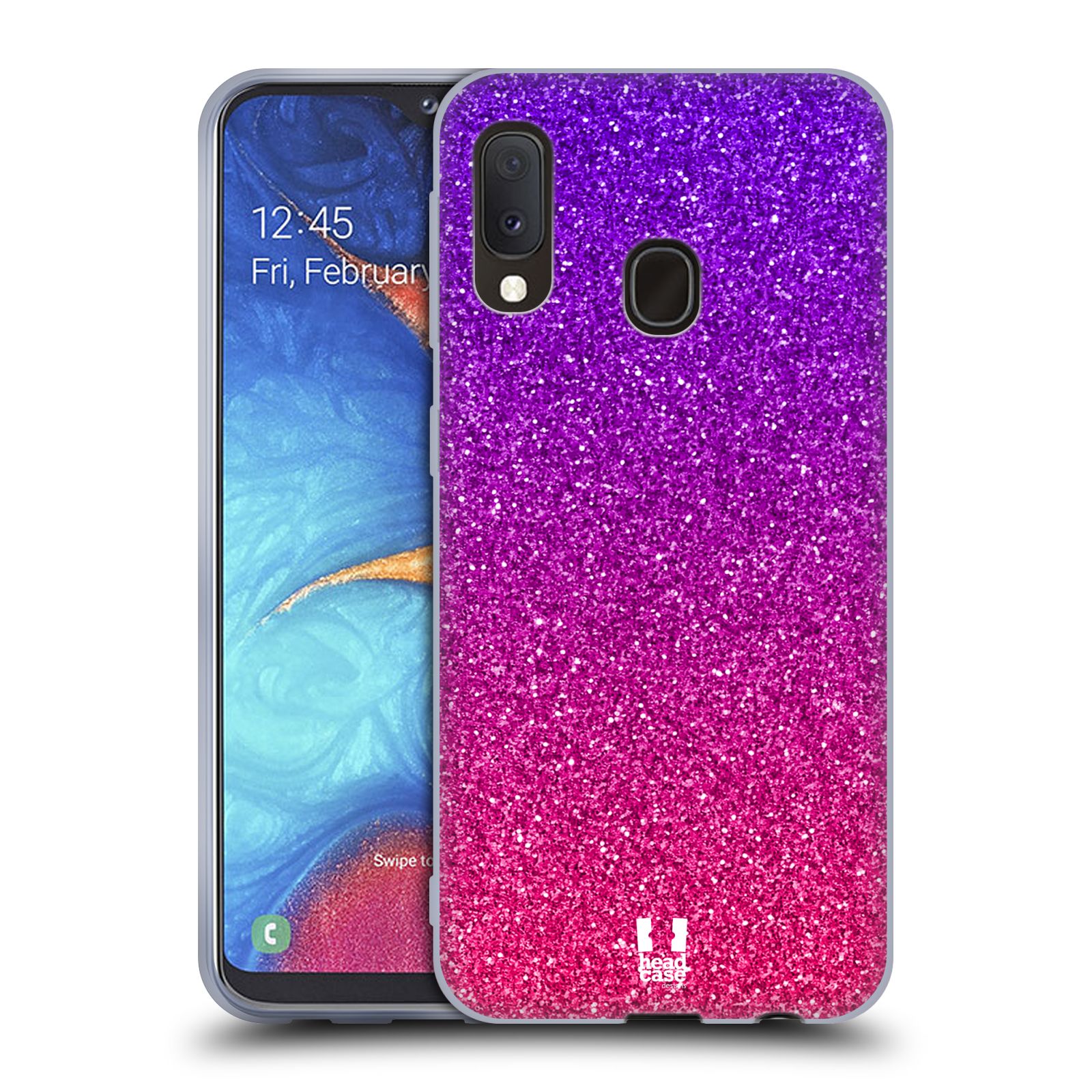 Silikonové pouzdro na mobil Samsung Galaxy A20e - Head Case - Mix Pink (Silikonový kryt, obal, pouzdro na mobilní telefon Samsung Galaxy A20e A202F Dual SIM s motivem Mix Pink)