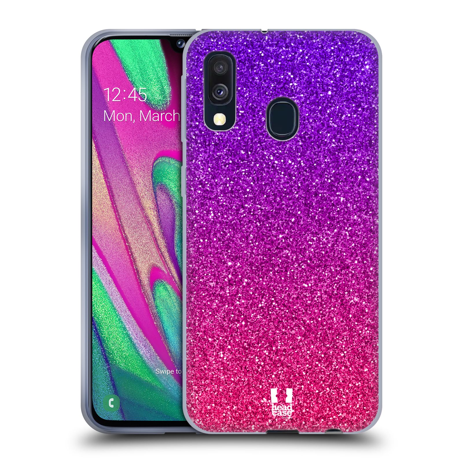 Silikonové pouzdro na mobil Samsung Galaxy A40 - Head Case - Mix Pink (Silikonový kryt, obal, pouzdro na mobilní telefon Samsung Galaxy A40 A405F Dual SIM s motivem Mix Pink)