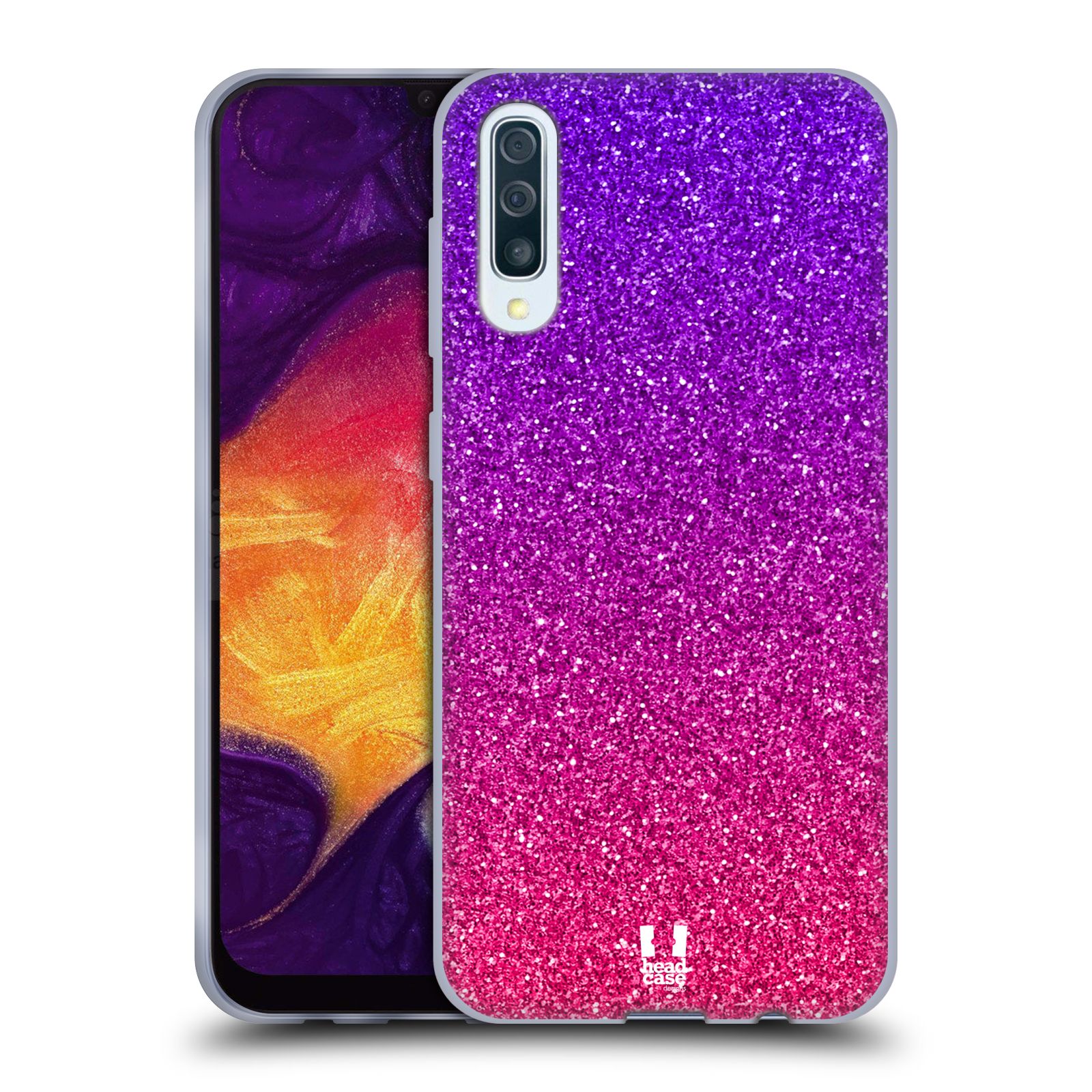 Silikonové pouzdro na mobil Samsung Galaxy A50 / A30s - Head Case - Mix Pink (Silikonový kryt, obal, pouzdro na mobilní telefon Samsung Galaxy A50 / A30s z roku 2019 s motivem Mix Pink)