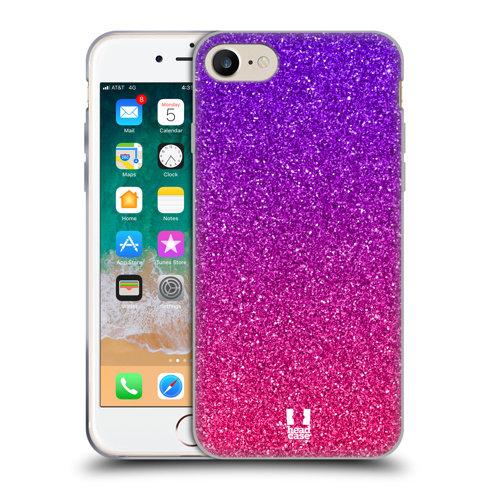 Silikonové pouzdro na mobil Apple iPhone SE 2022 / SE 2020 - Head Case - Mix Pink (Silikonový kryt, obal, pouzdro na mobilní telefon Apple iPhone SE 2020 / Apple iPhone SE 2022 s motivem Mix Pink)