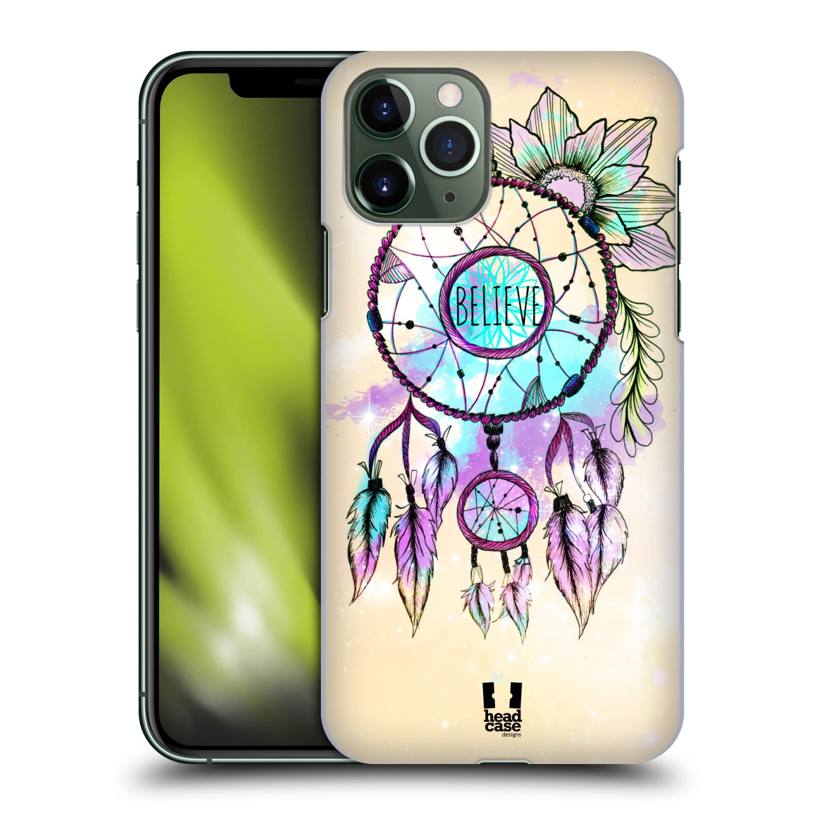 Plastové pouzdro na mobil Apple iPhone 11 Pro - Head Case - MIX BELIEVE (Plastový kryt, pouzdro, obal na mobilní telefon Apple iPhone 11 Pro s displejem 5,8" s motivem MIX BELIEVE)