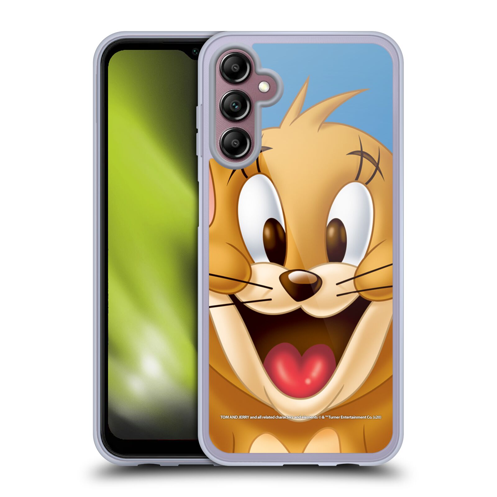 Silikonové pouzdro na mobil Samsung Galaxy A14 5G / LTE - Tom and Jerry - Jerry (Silikonový kryt, obal, pouzdro na mobilní telefon Samsung Galaxy A14 5G / LTE s licencovaným motivem Tom and Jerry - Jerry)