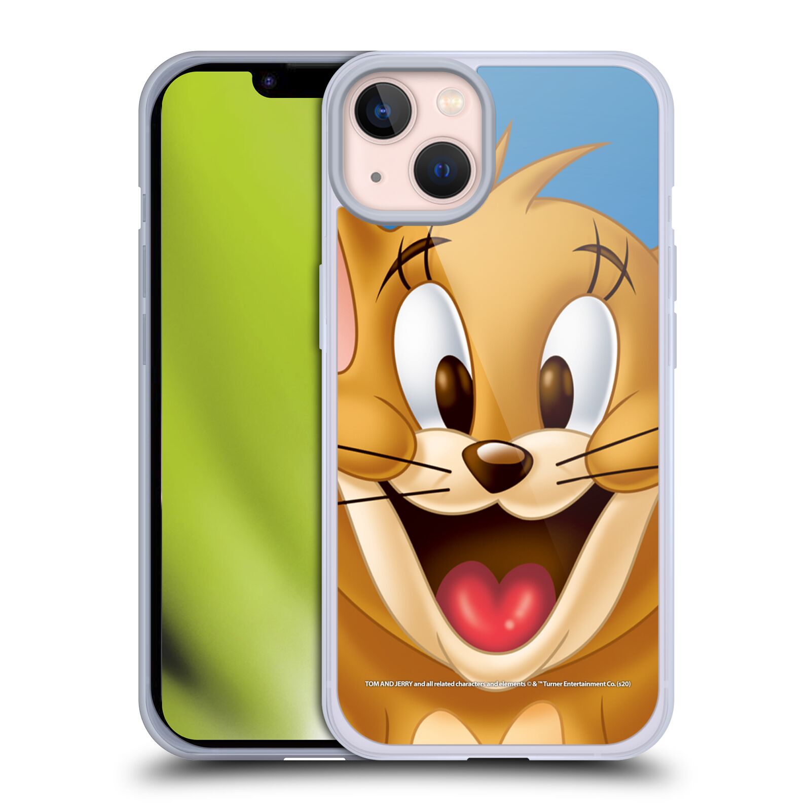 Silikonové pouzdro na mobil Apple iPhone 13 - Tom and Jerry - Jerry (Silikonový kryt, obal, pouzdro na mobilní telefon Apple iPhone 13 s licencovaným motivem Tom and Jerry - Jerry)