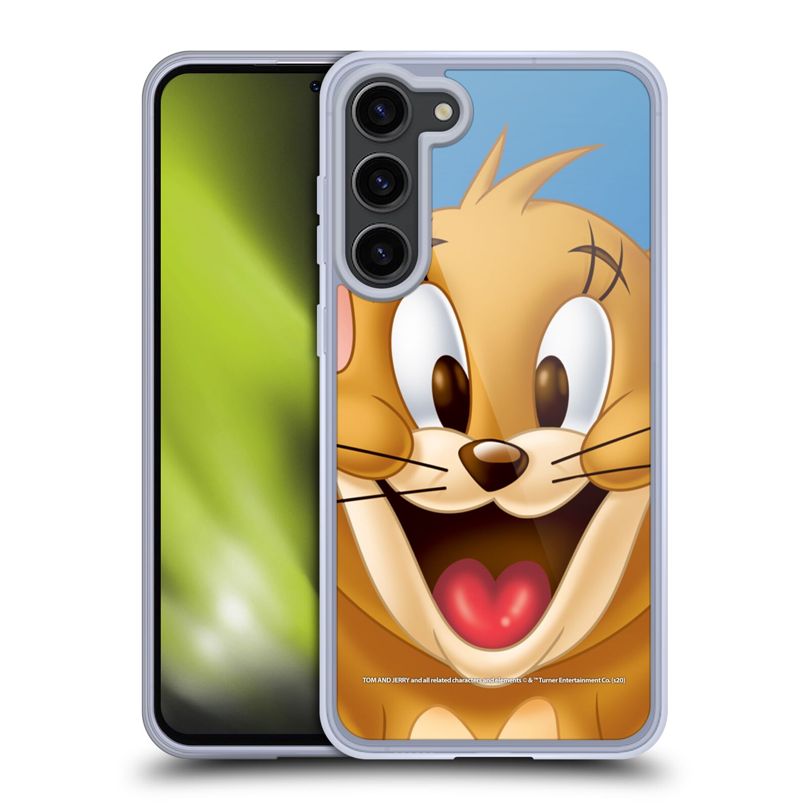 Silikonové pouzdro na mobil Samsung Galaxy S23 Plus - Tom and Jerry - Jerry (Silikonový kryt, obal, pouzdro na mobilní telefon Samsung Galaxy S23 Plus s licencovaným motivem Tom and Jerry - Jerry)