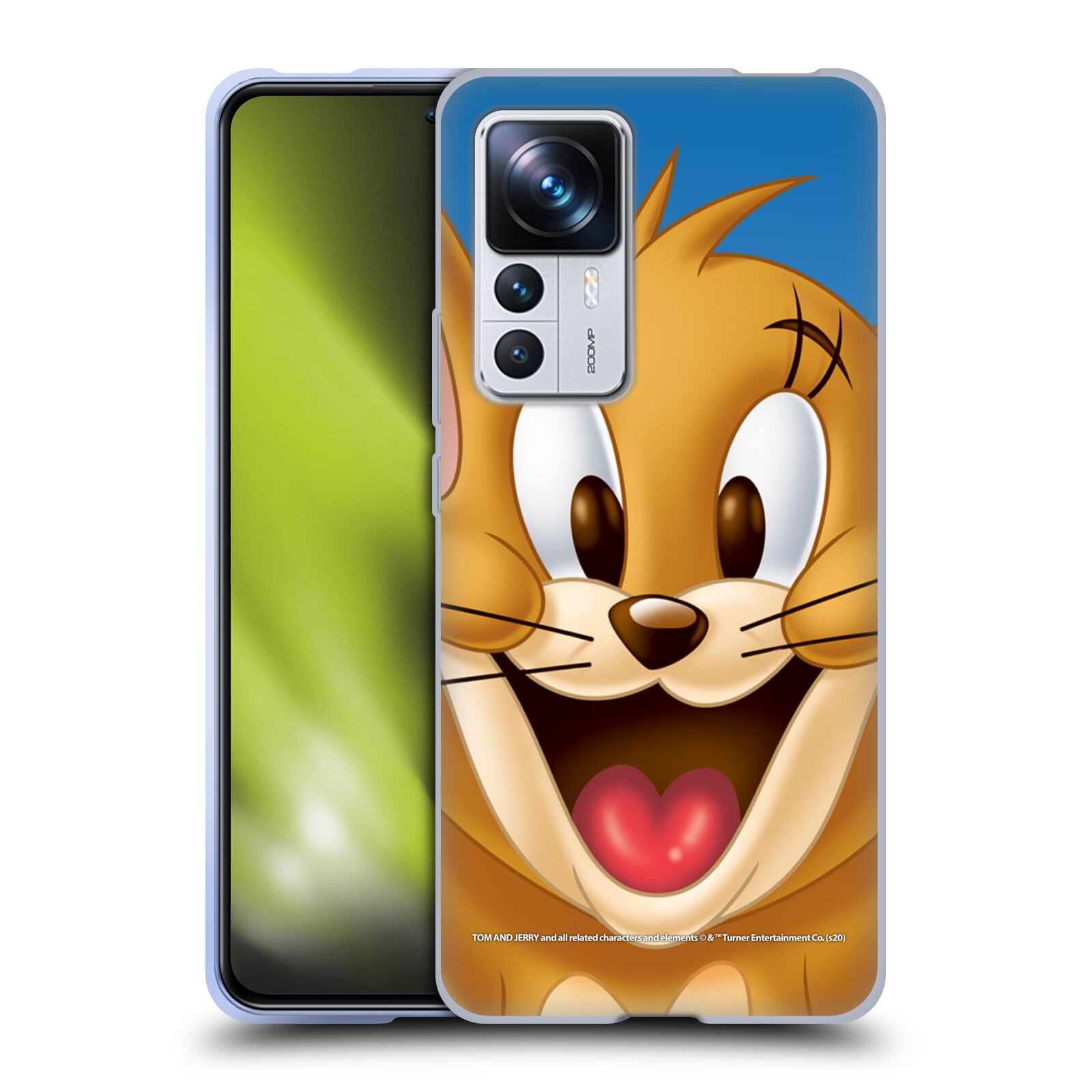 Silikonové pouzdro na mobil Xiaomi 12T / 12T Pro - Tom and Jerry - Jerry (Silikonový kryt, obal, pouzdro na mobilní telefon Xiaomi 12T / 12T Pro s licencovaným motivem Tom and Jerry - Jerry)