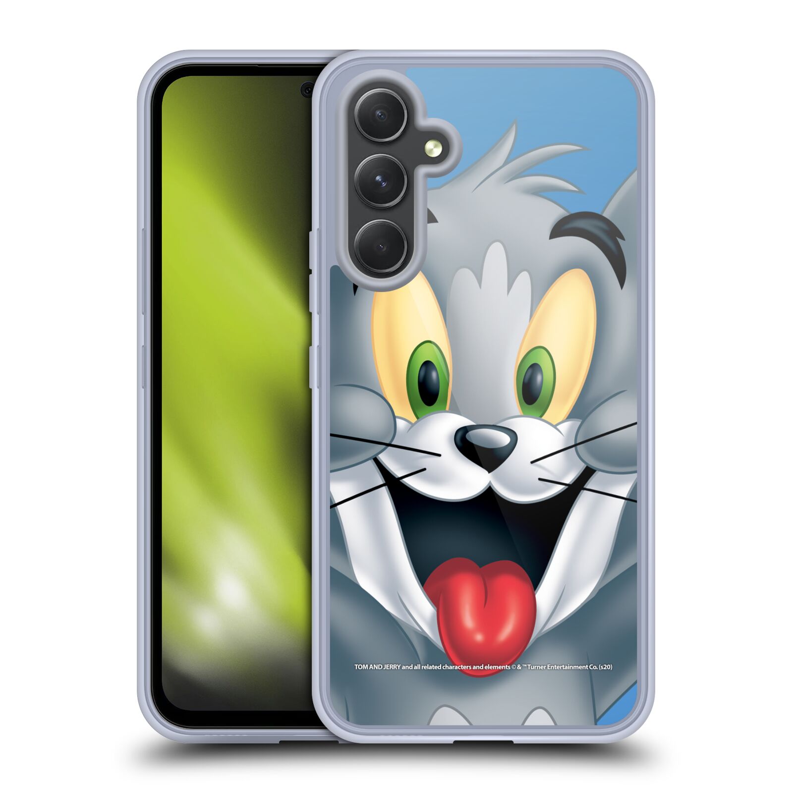 Silikonové pouzdro na mobil Samsung Galaxy A54 5G - Tom and Jerry - Tom (Silikonový kryt, obal, pouzdro na mobilní telefon Samsung Galaxy A54 5G s licencovaným motivem Tom and Jerry - Tom)