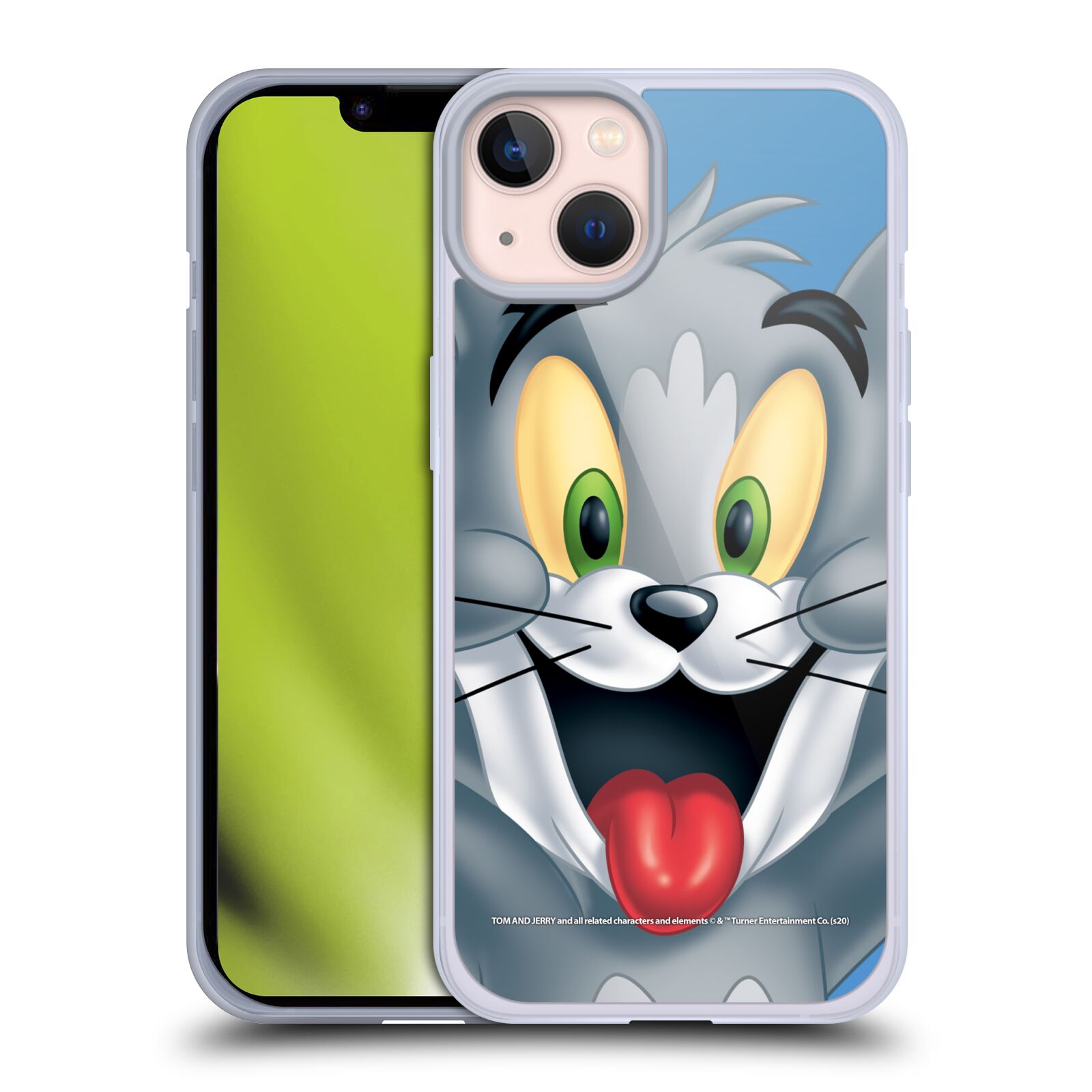 Silikonové pouzdro na mobil Apple iPhone 13 - Tom and Jerry - Tom (Silikonový kryt, obal, pouzdro na mobilní telefon Apple iPhone 13 s licencovaným motivem Tom and Jerry - Tom)