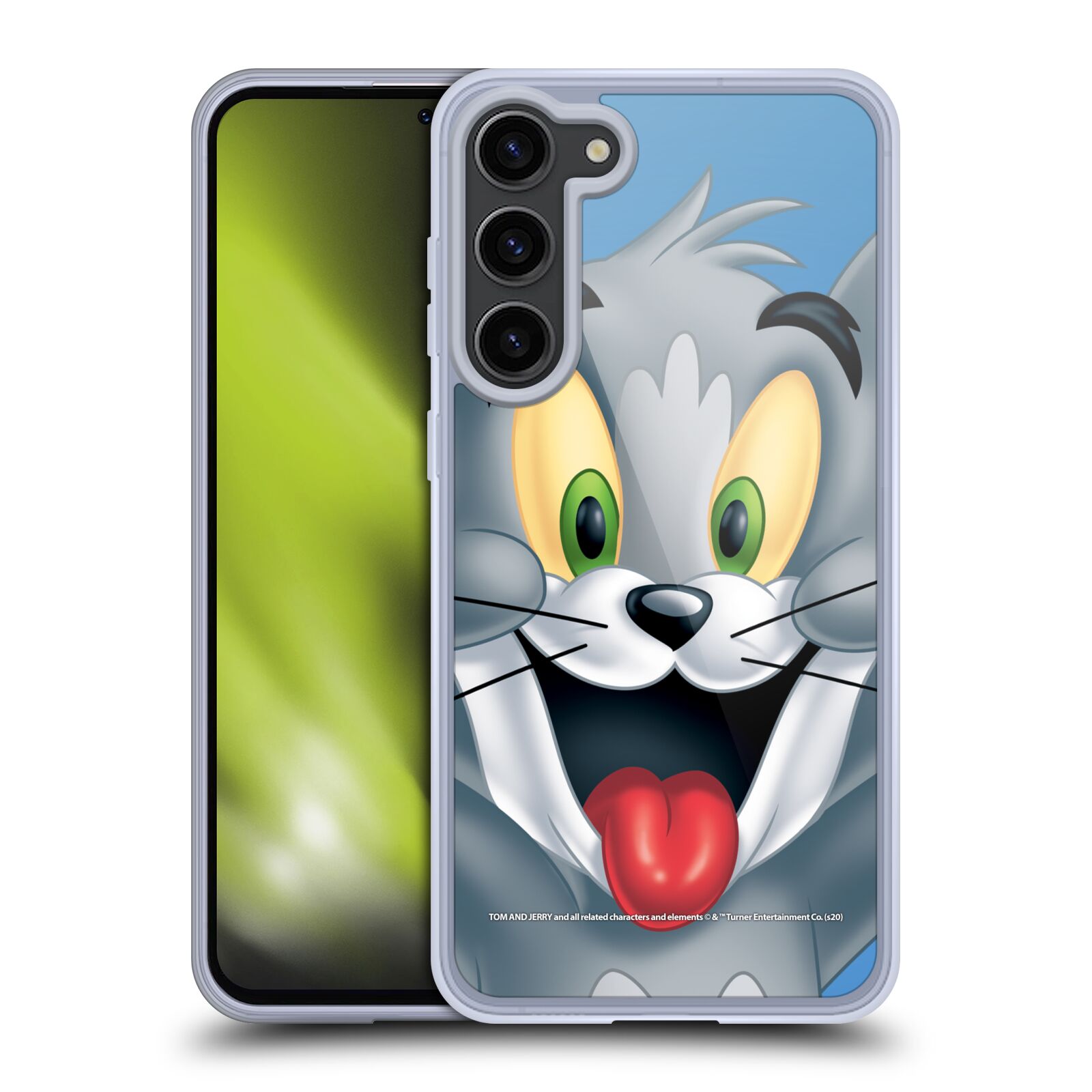 Silikonové pouzdro na mobil Samsung Galaxy S23 Plus - Tom and Jerry - Tom (Silikonový kryt, obal, pouzdro na mobilní telefon Samsung Galaxy S23 Plus s licencovaným motivem Tom and Jerry - Tom)