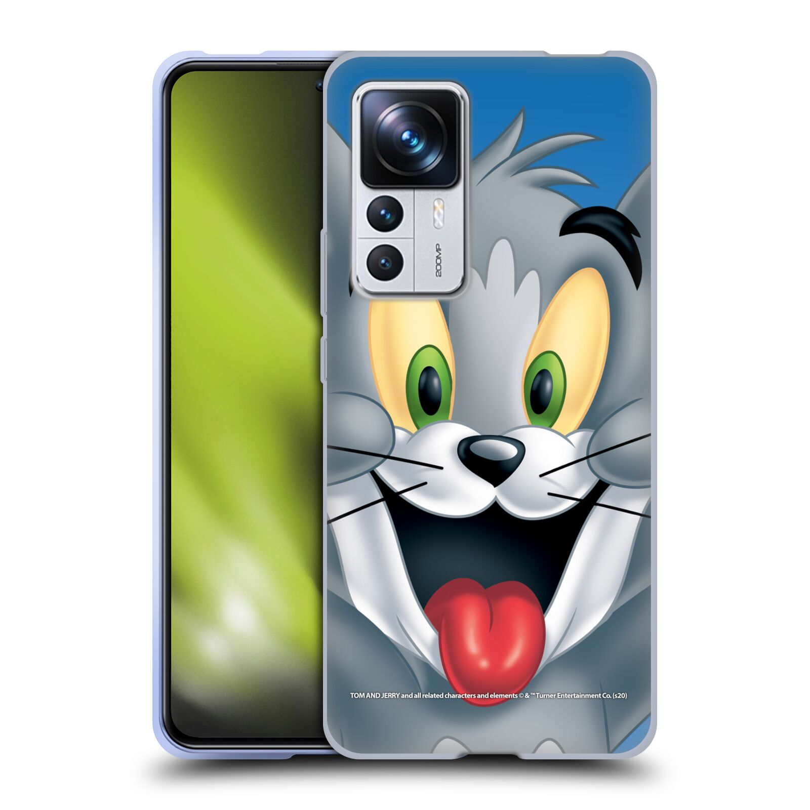 Silikonové pouzdro na mobil Xiaomi 12T / 12T Pro - Tom and Jerry - Tom (Silikonový kryt, obal, pouzdro na mobilní telefon Xiaomi 12T / 12T Pro s licencovaným motivem Tom and Jerry - Tom)