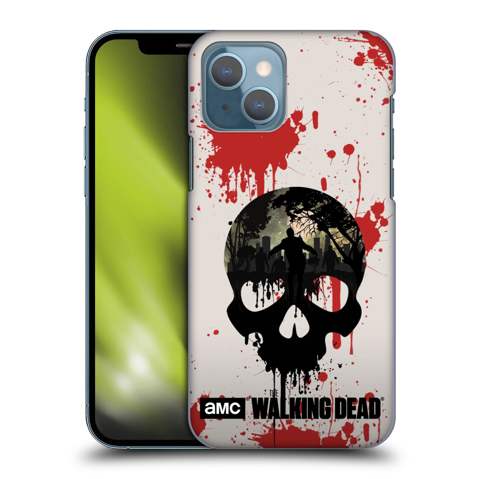 Plastové pouzdro na mobil Apple iPhone 13 - Head Case - Živí mrtví - Lebka