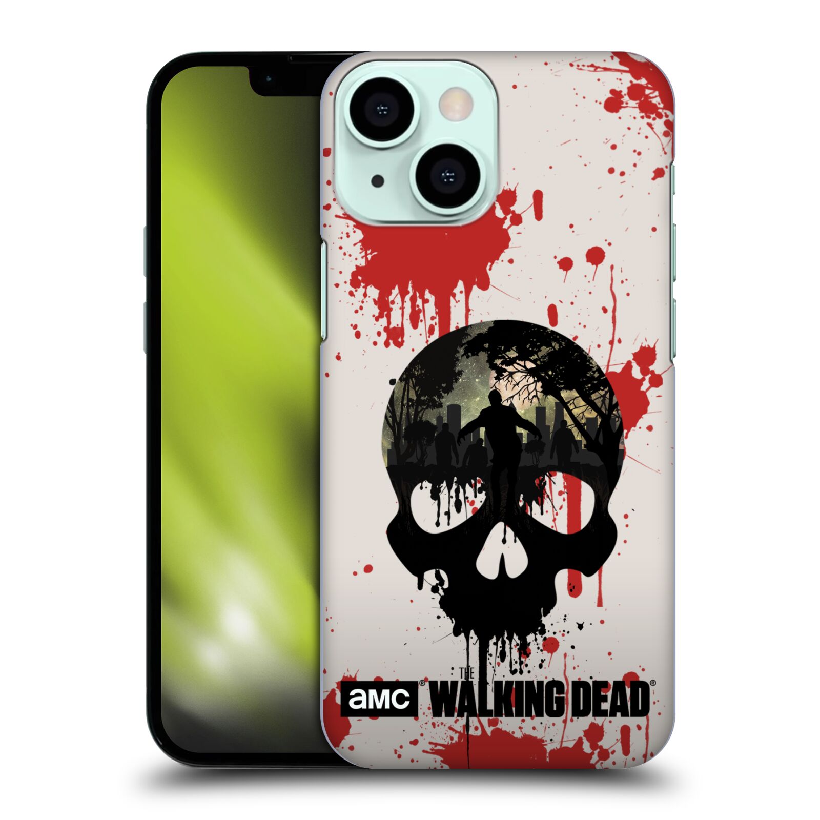 Plastové pouzdro na mobil Apple iPhone 13 Mini - Head Case - Živí mrtví - Lebka