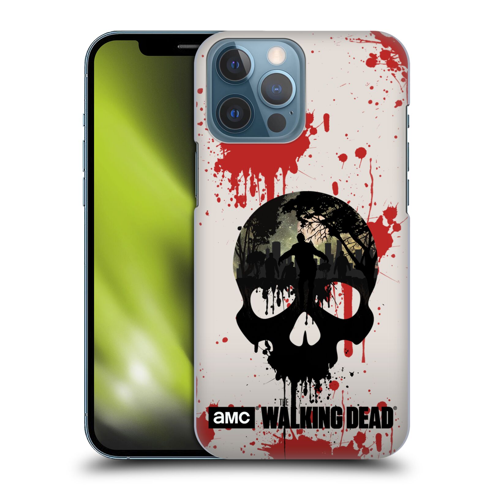 Plastové pouzdro na mobil Apple iPhone 13 Pro Max - Head Case - Živí mrtví - Lebka