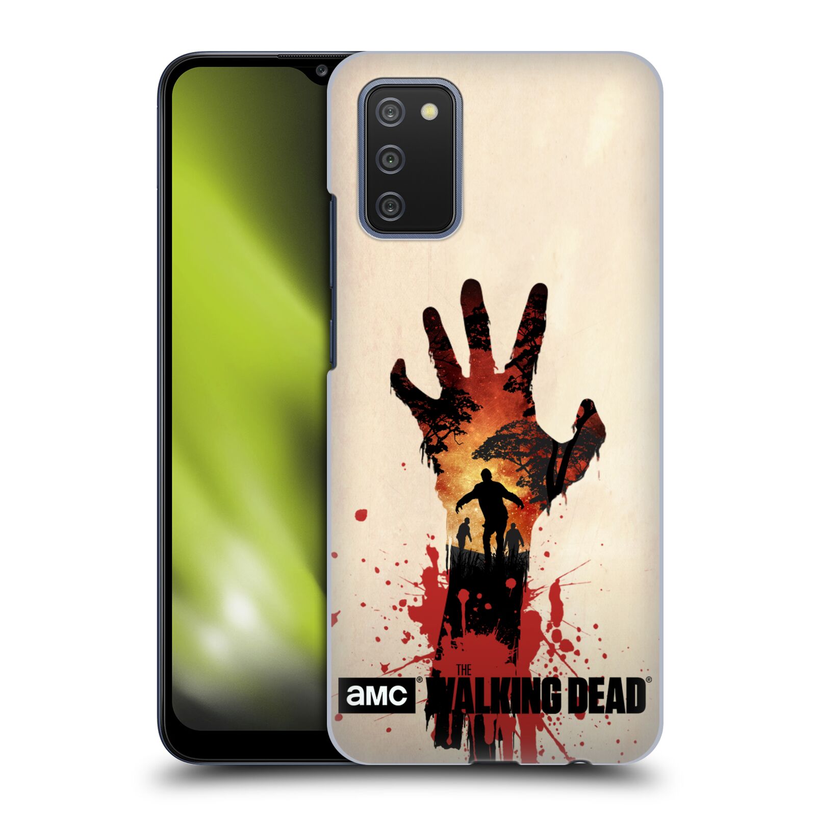 Plastové pouzdro na mobil Samsung Galaxy A02s - Head Case - Živí mrtví - Ruka