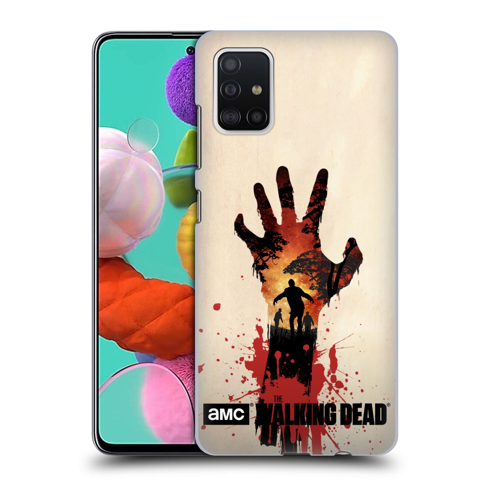 Plastové pouzdro na mobil Samsung Galaxy A51 - Head Case - Živí mrtví - Ruka (Plastový kryt, pouzdro, obal na mobilní telefon Samsung Galaxy A51 A515F Dual SIM s motivem Živí mrtví - Ruka)