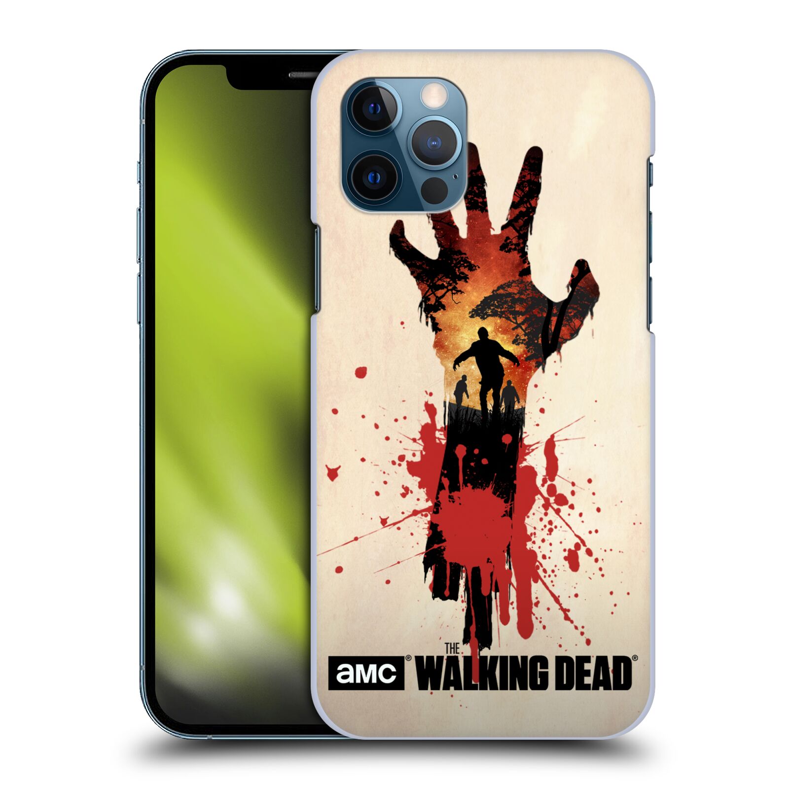 Plastové pouzdro na mobil Apple iPhone 12 / 12 Pro - Head Case - Živí mrtví - Ruka