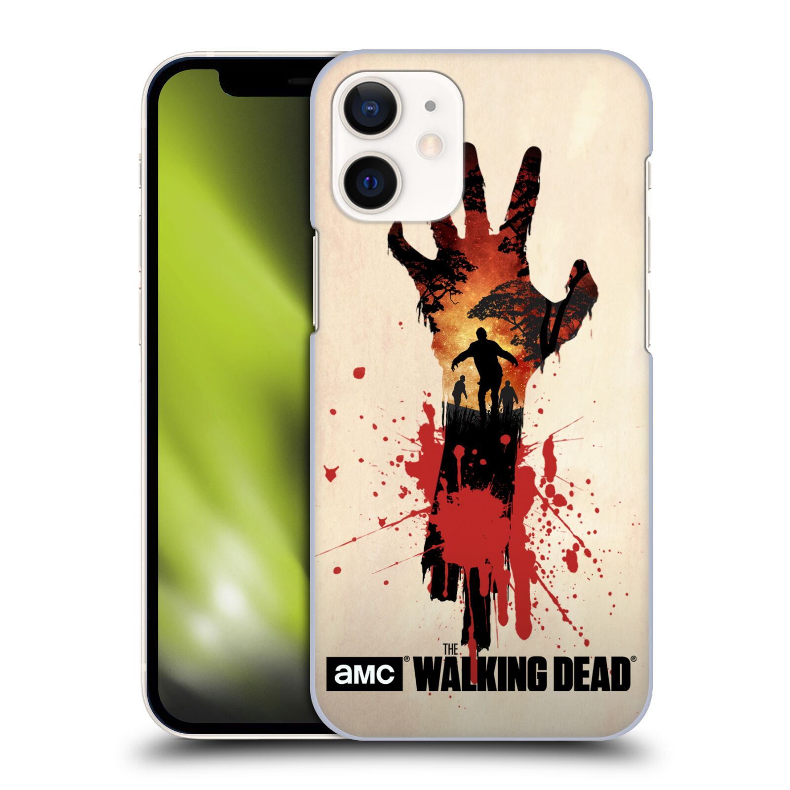 Plastové pouzdro na mobil Apple iPhone 12 Mini - Head Case - Živí mrtví - Ruka
