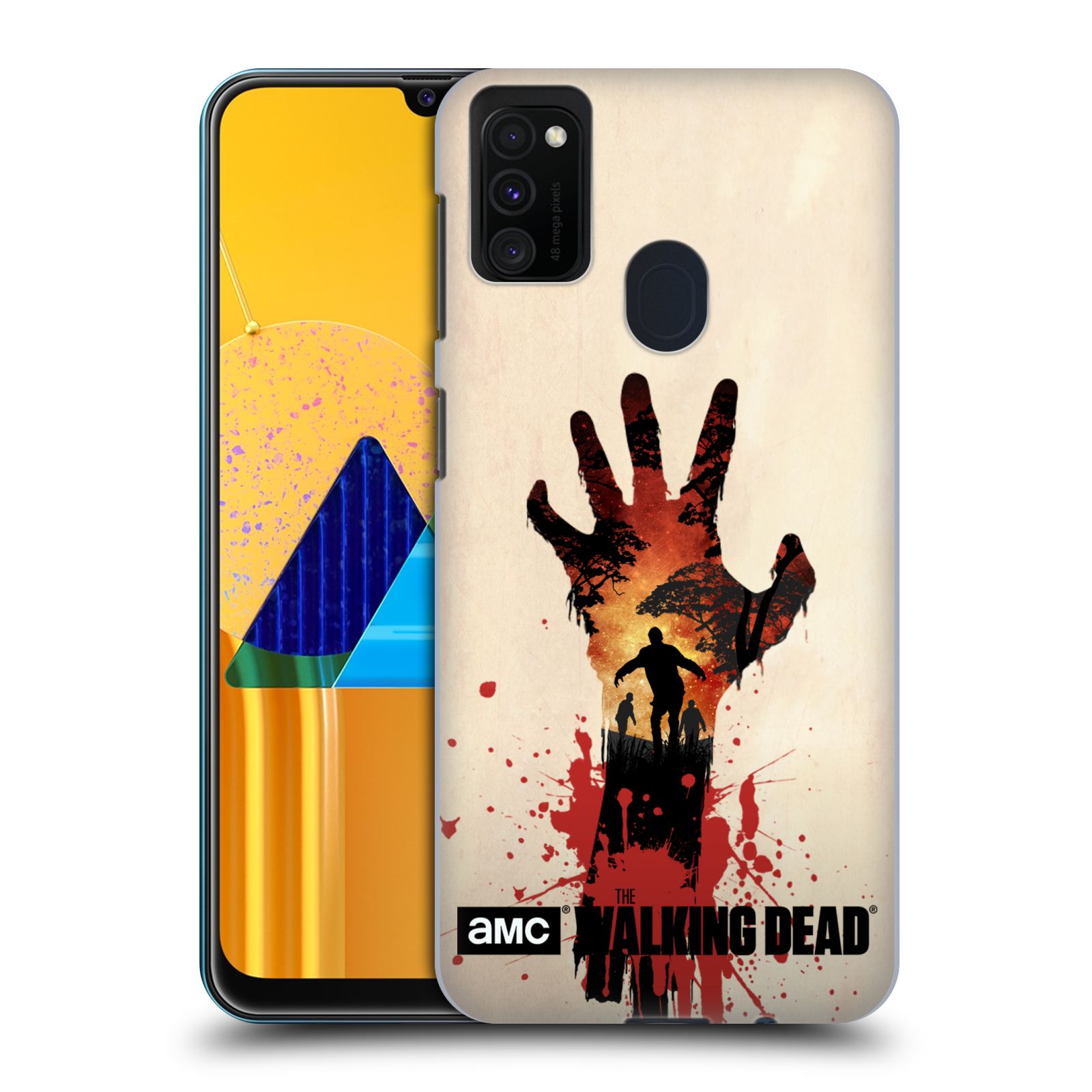Plastové pouzdro na mobil Samsung Galaxy M21 - Head Case - Živí mrtví - Ruka