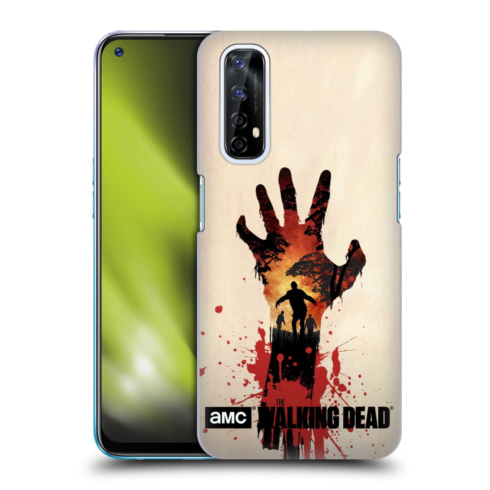 Plastové pouzdro na mobil Realme 7 - Head Case - Živí mrtví - Ruka