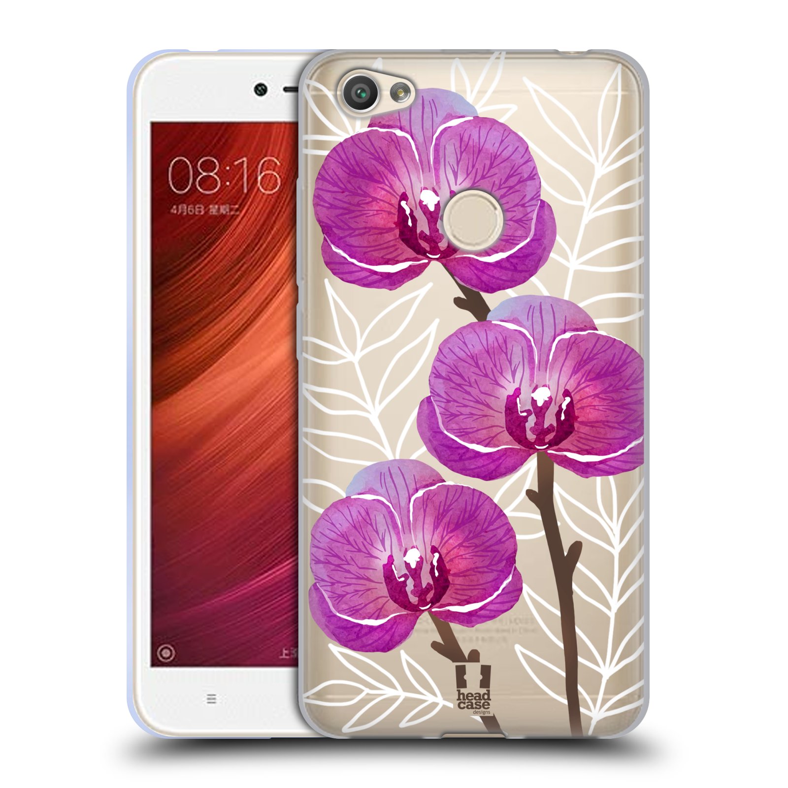 Pouzdra obaly a kryty na mobiln telefon Xiaomi Redmi Note 5A Silikonové pouzdro na mobil Xiaomi Redmi Note 5A Head Case HezouÄké kvtky průhledné empty